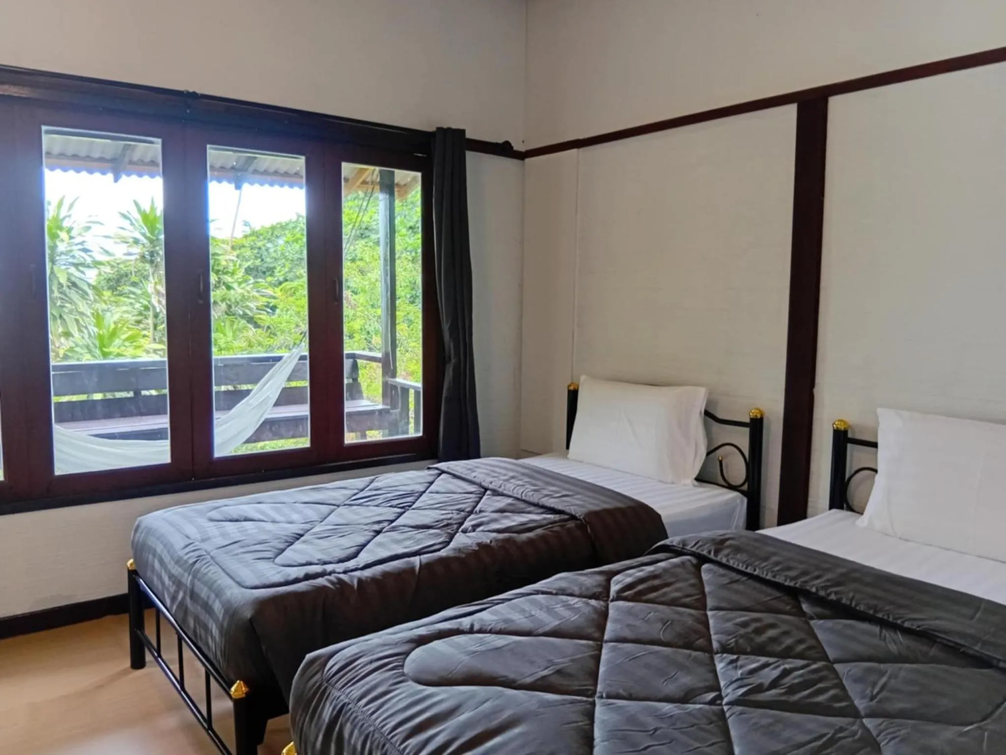 Bed in The Ocean Phangan Homestay
