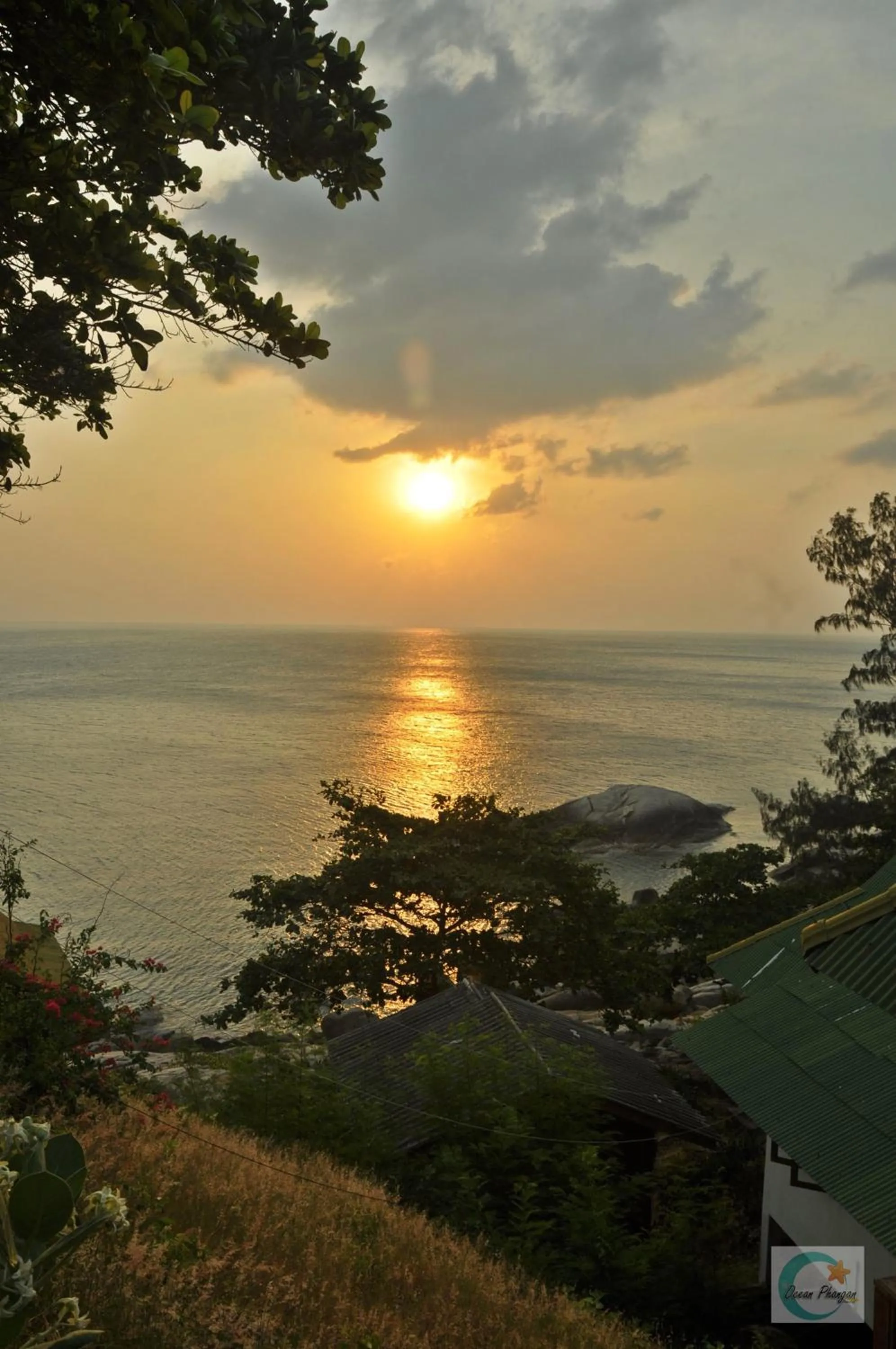 Sea view in The Ocean Phangan Homestay