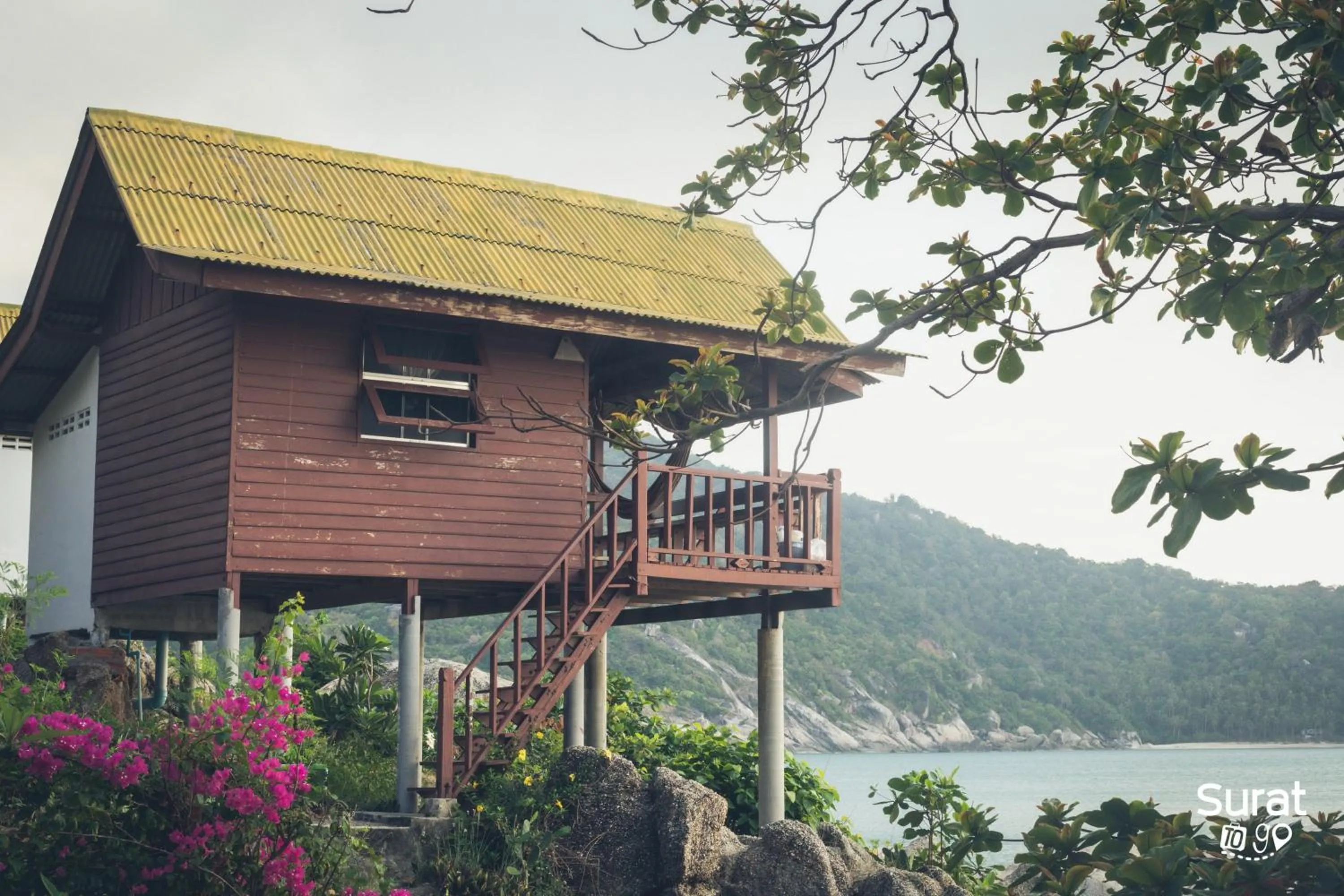 Property building in The Ocean Phangan Homestay