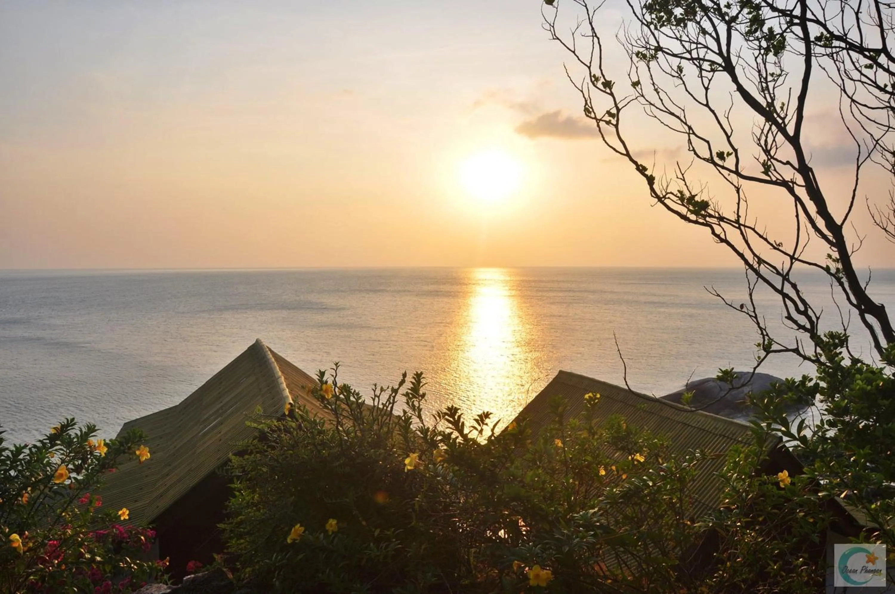Sea view in The Ocean Phangan Homestay