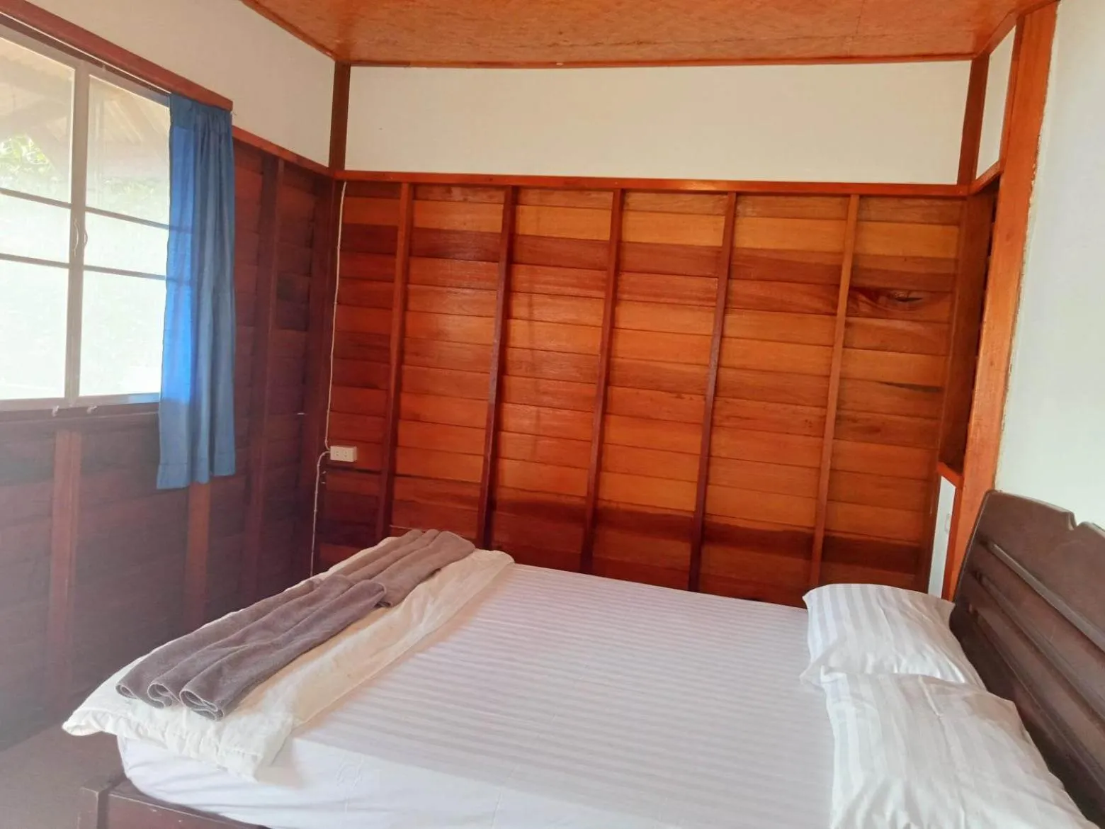 Bed in The Ocean Phangan Homestay