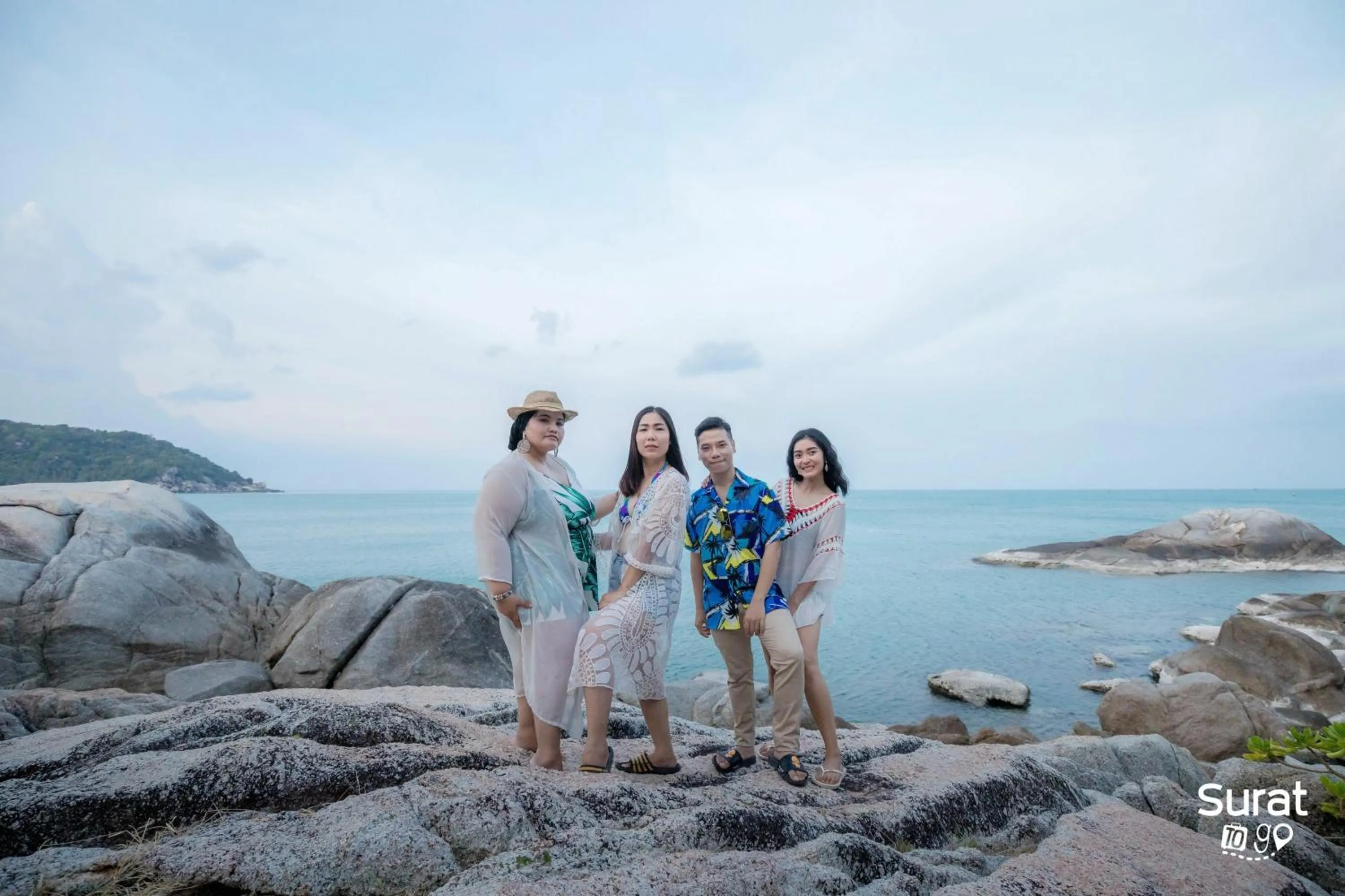 People in The Ocean Phangan Homestay