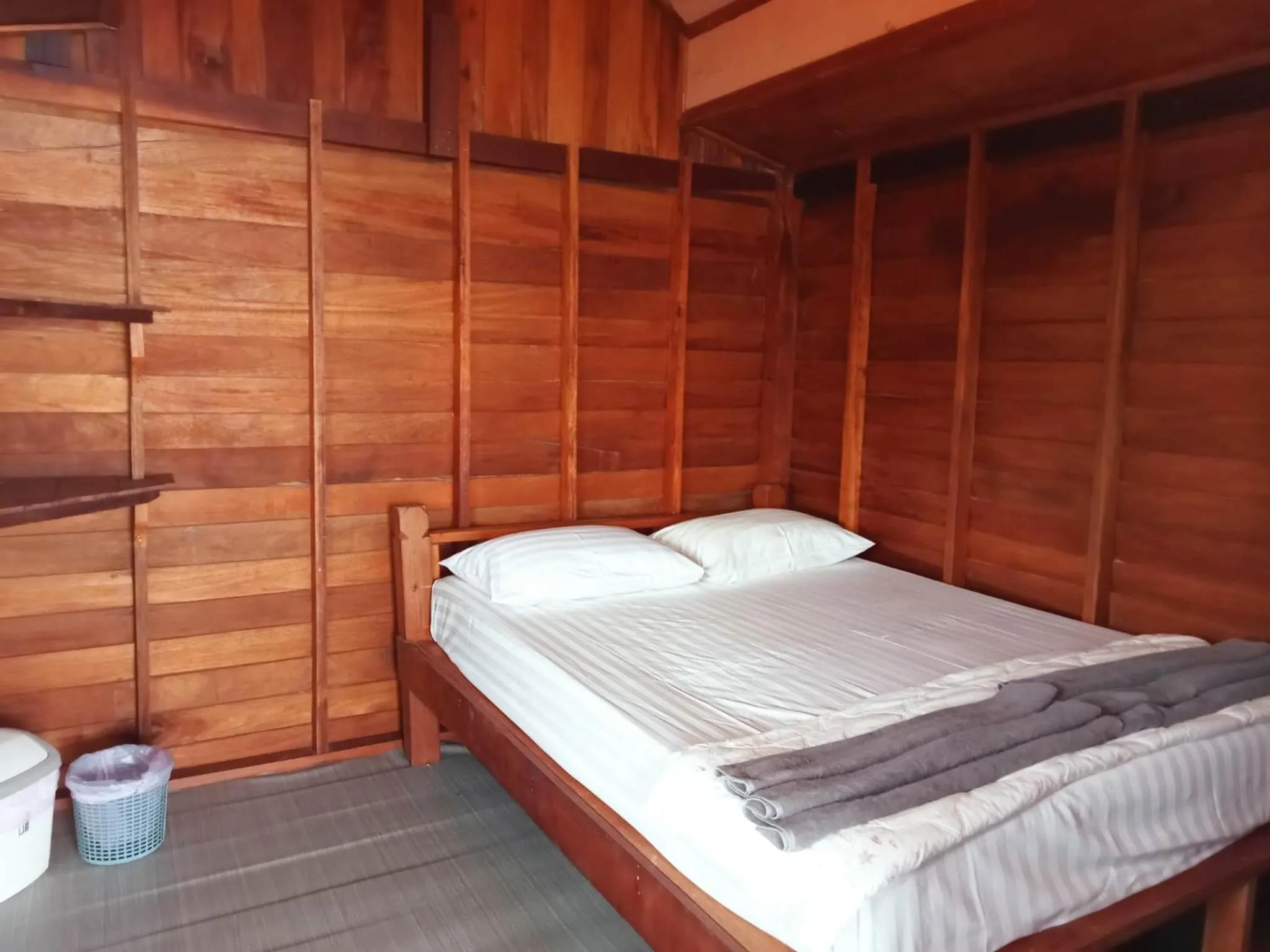 Bed in The Ocean Phangan Homestay