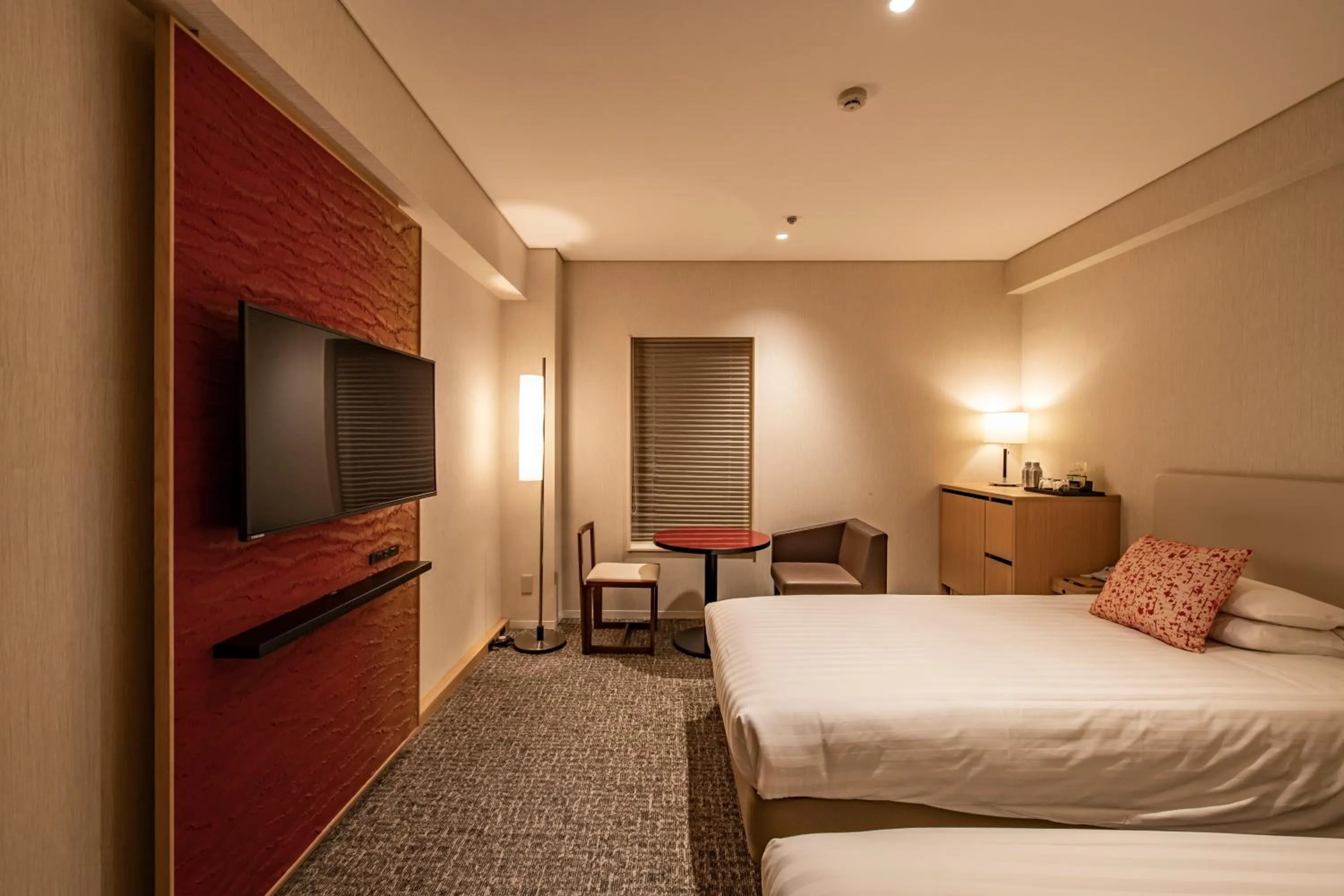 Bed in Kyoto Tokyu Hotel