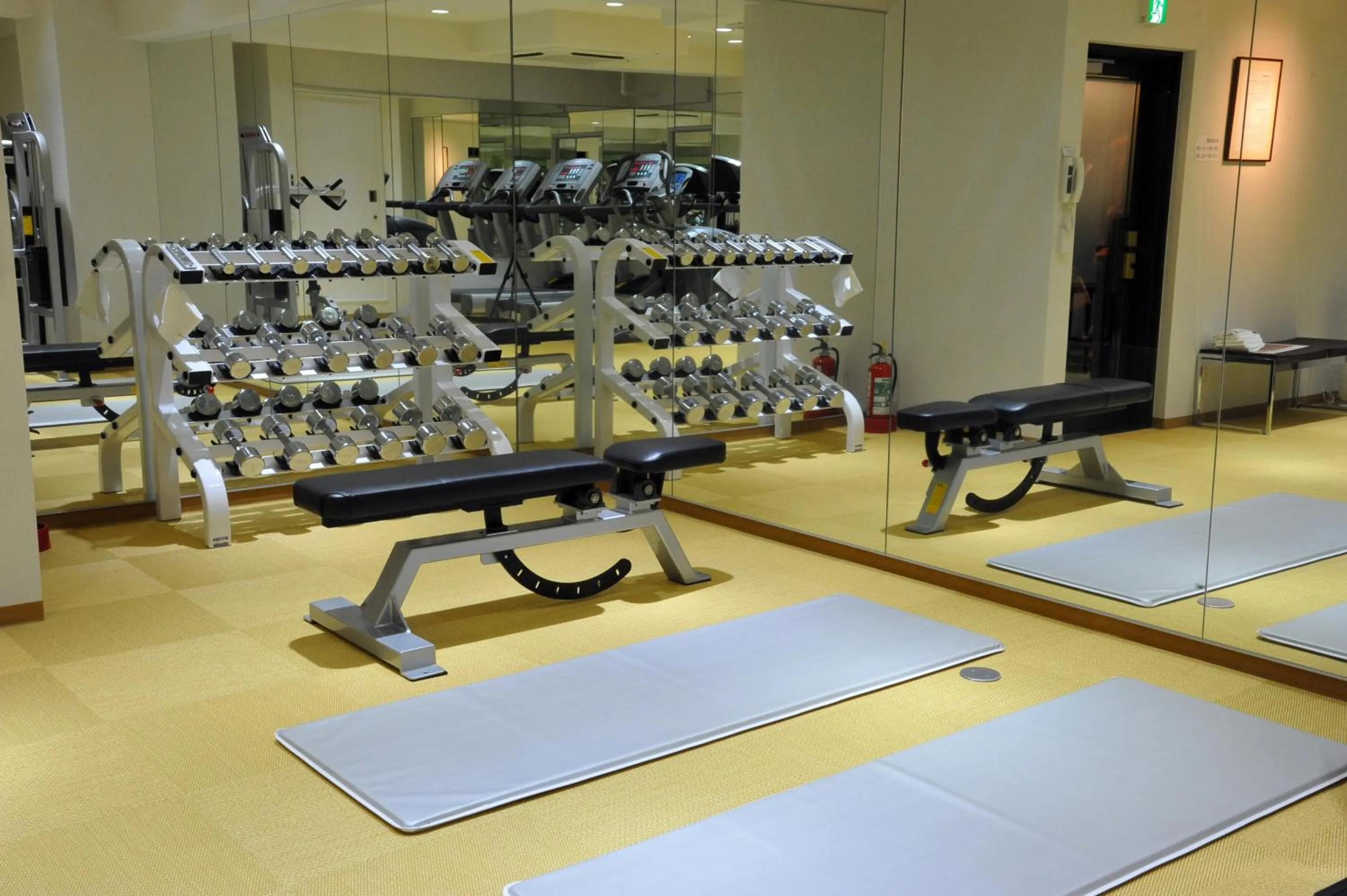 Fitness centre/facilities in Kyoto Tokyu Hotel