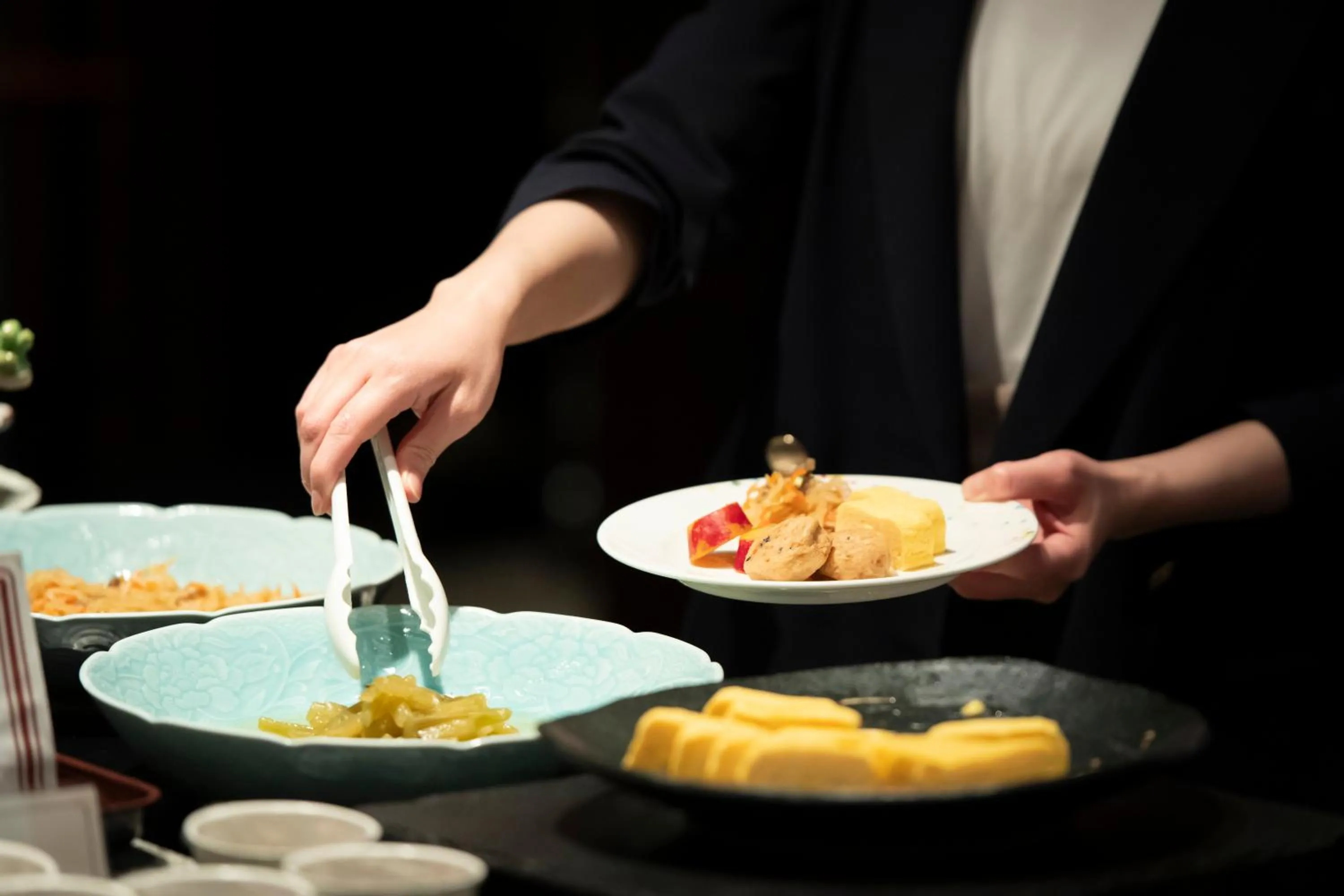 Buffet breakfast in Kyoto Tokyu Hotel