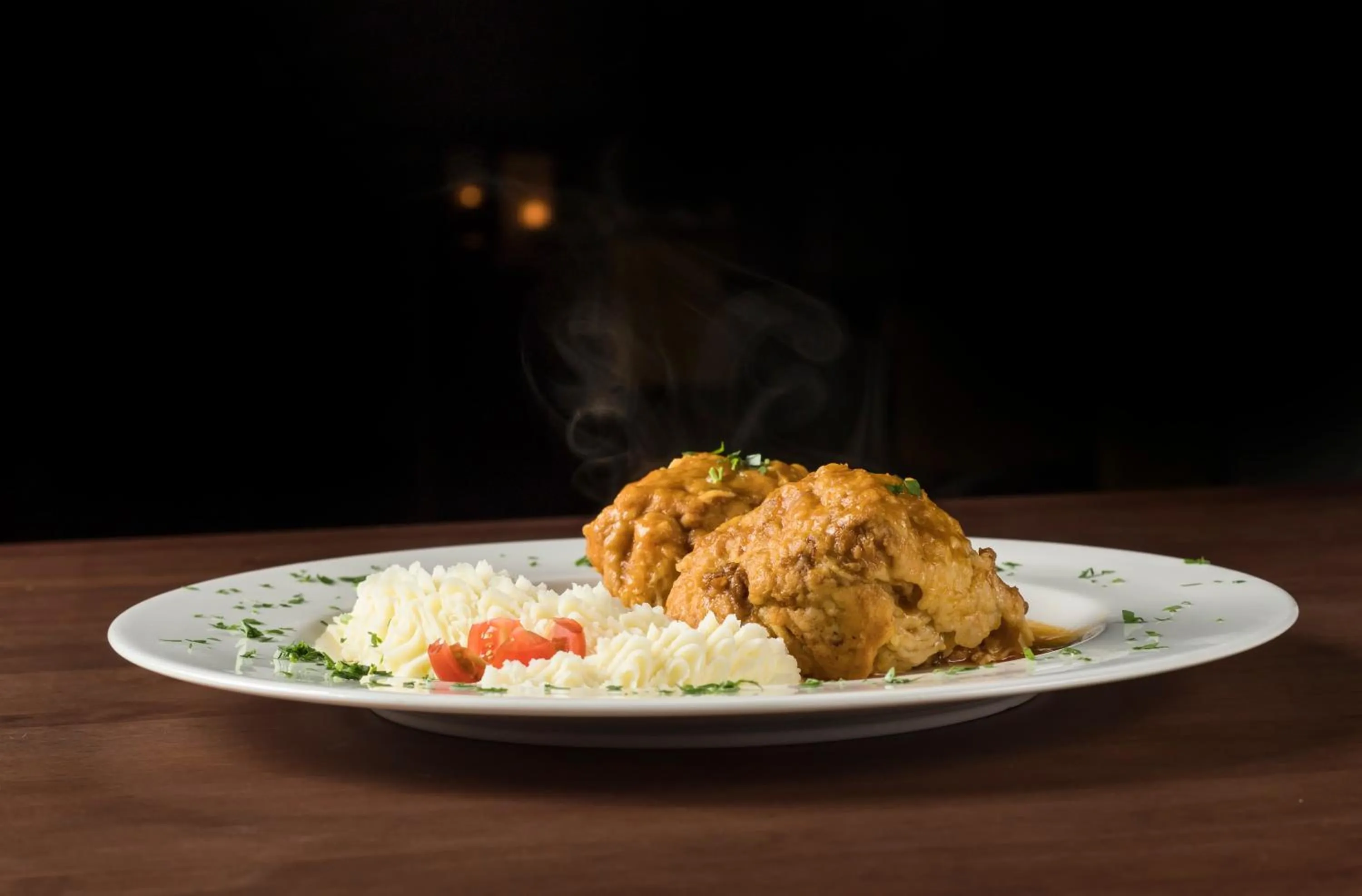 Restaurant/places to eat in Hotel Rural Las Montañas de Pumar