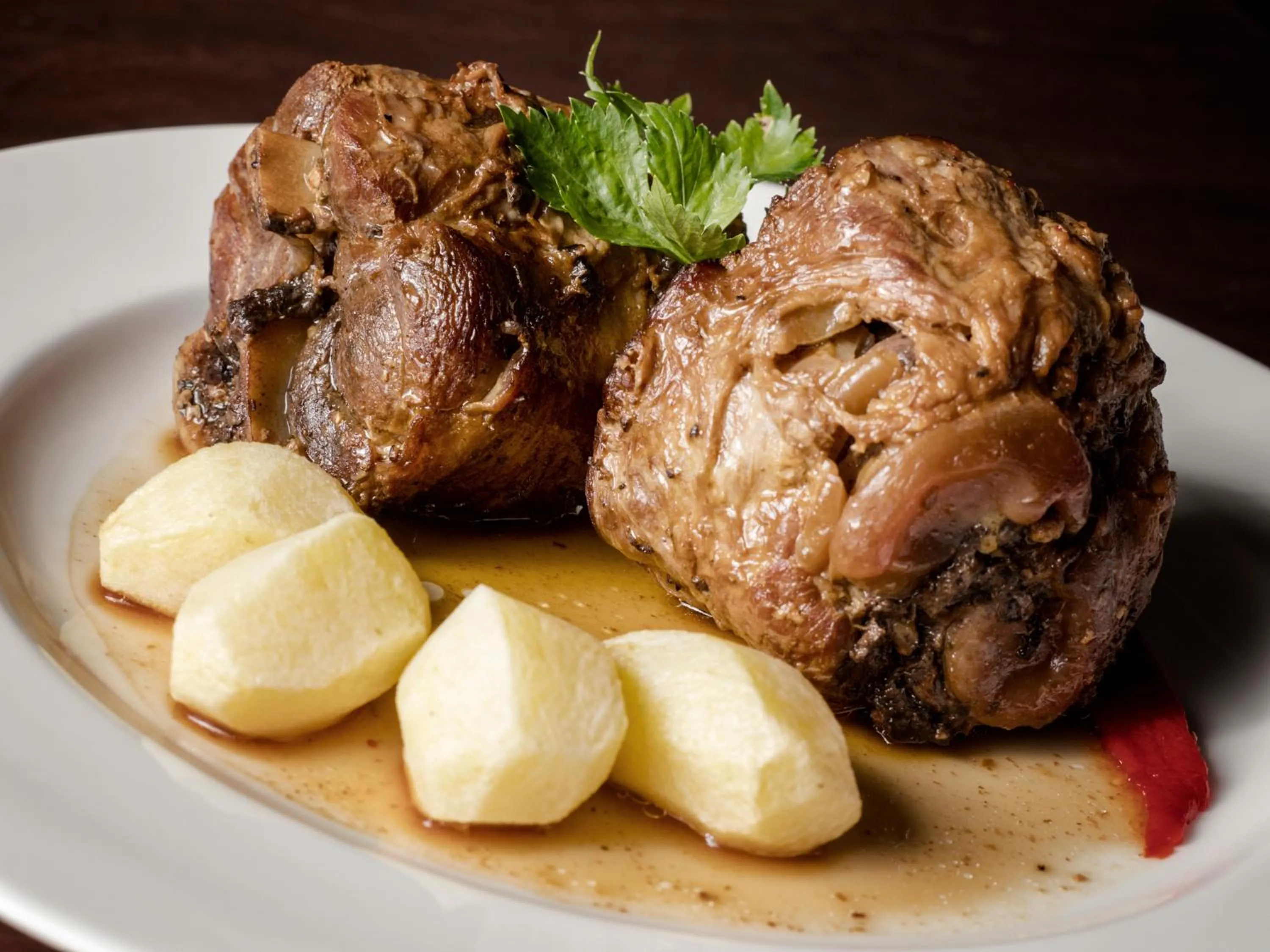 Restaurant/places to eat in Hotel Rural Las Montañas de Pumar