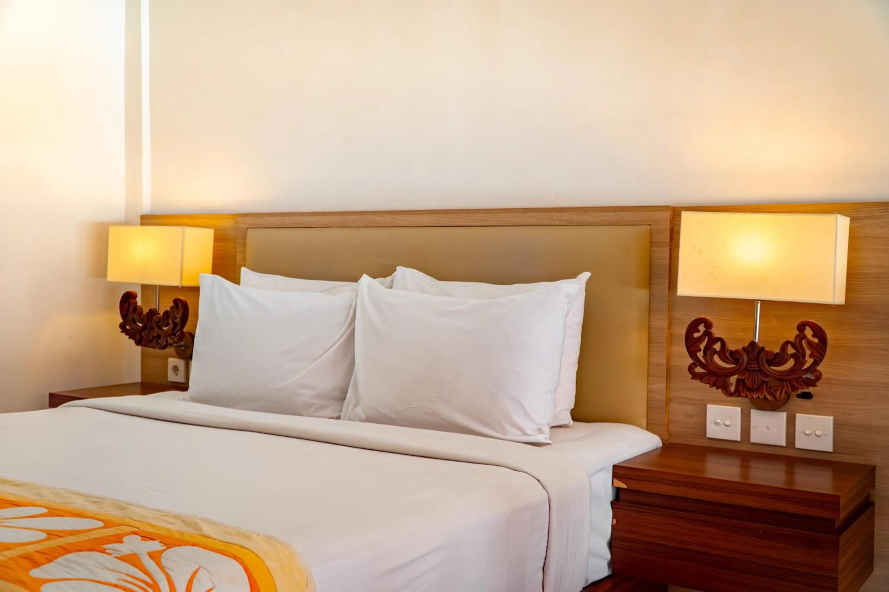 Bed in Bali Summer Hotel by Amerta