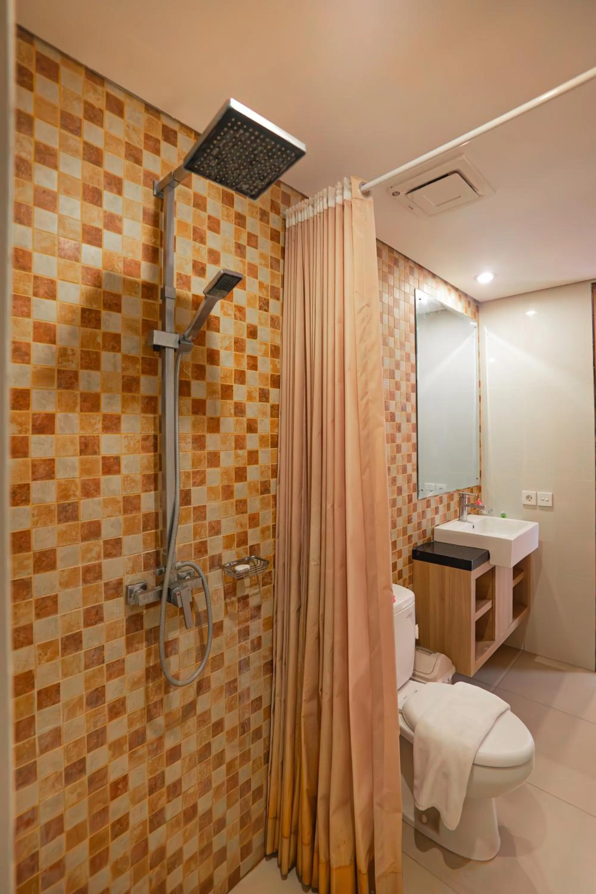 Bathroom in Bali Summer Hotel by Amerta