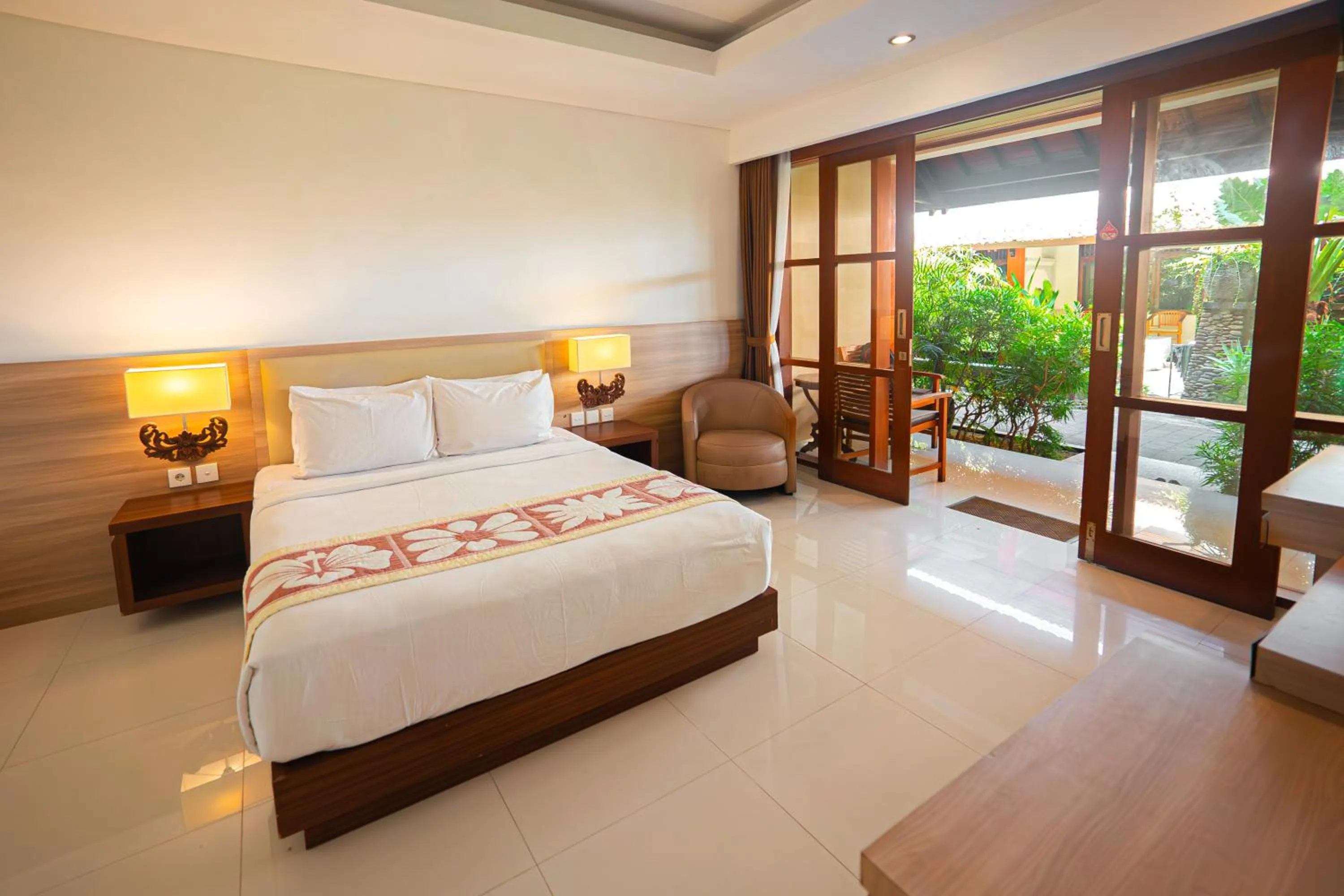 Bed in Bali Summer Hotel by Amerta