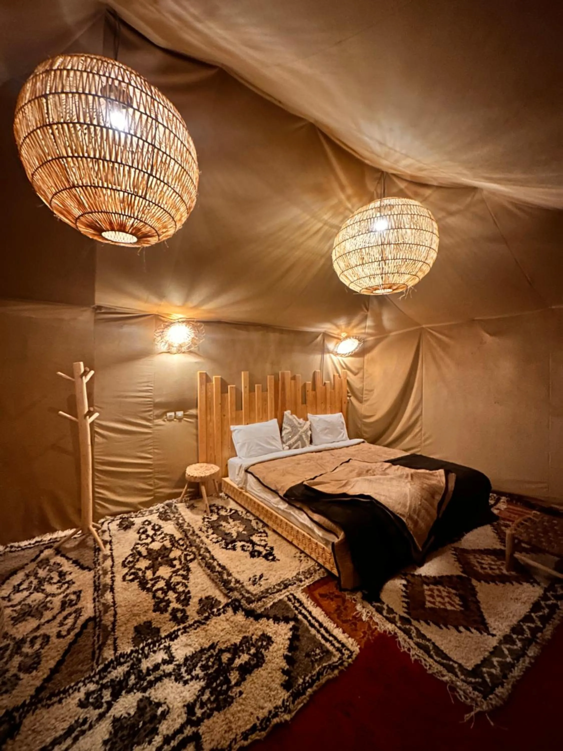 Property building, Bed in Sahara wellness camp