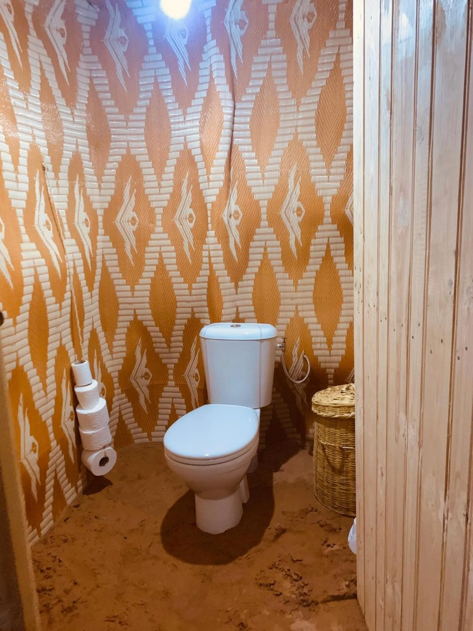 Toilet in Sahara wellness camp