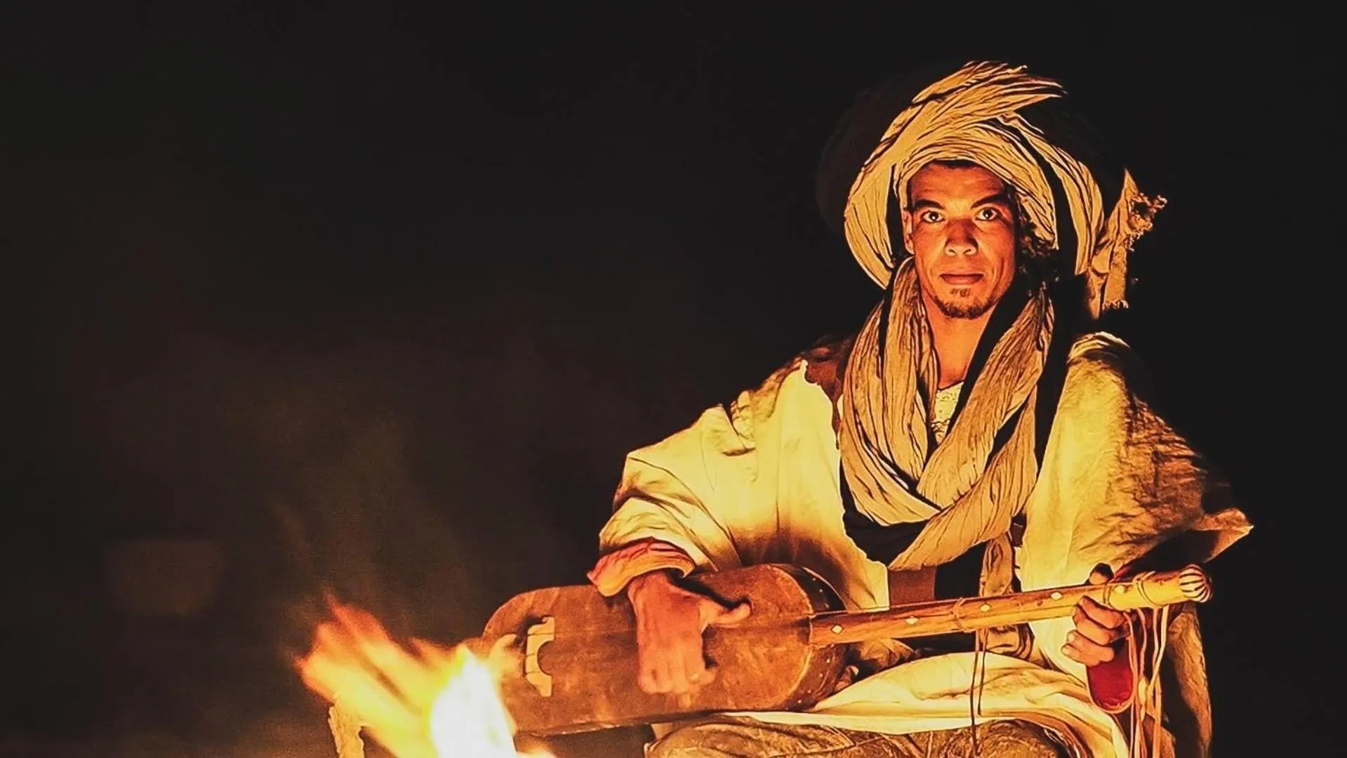 Staff in Sahara wellness camp