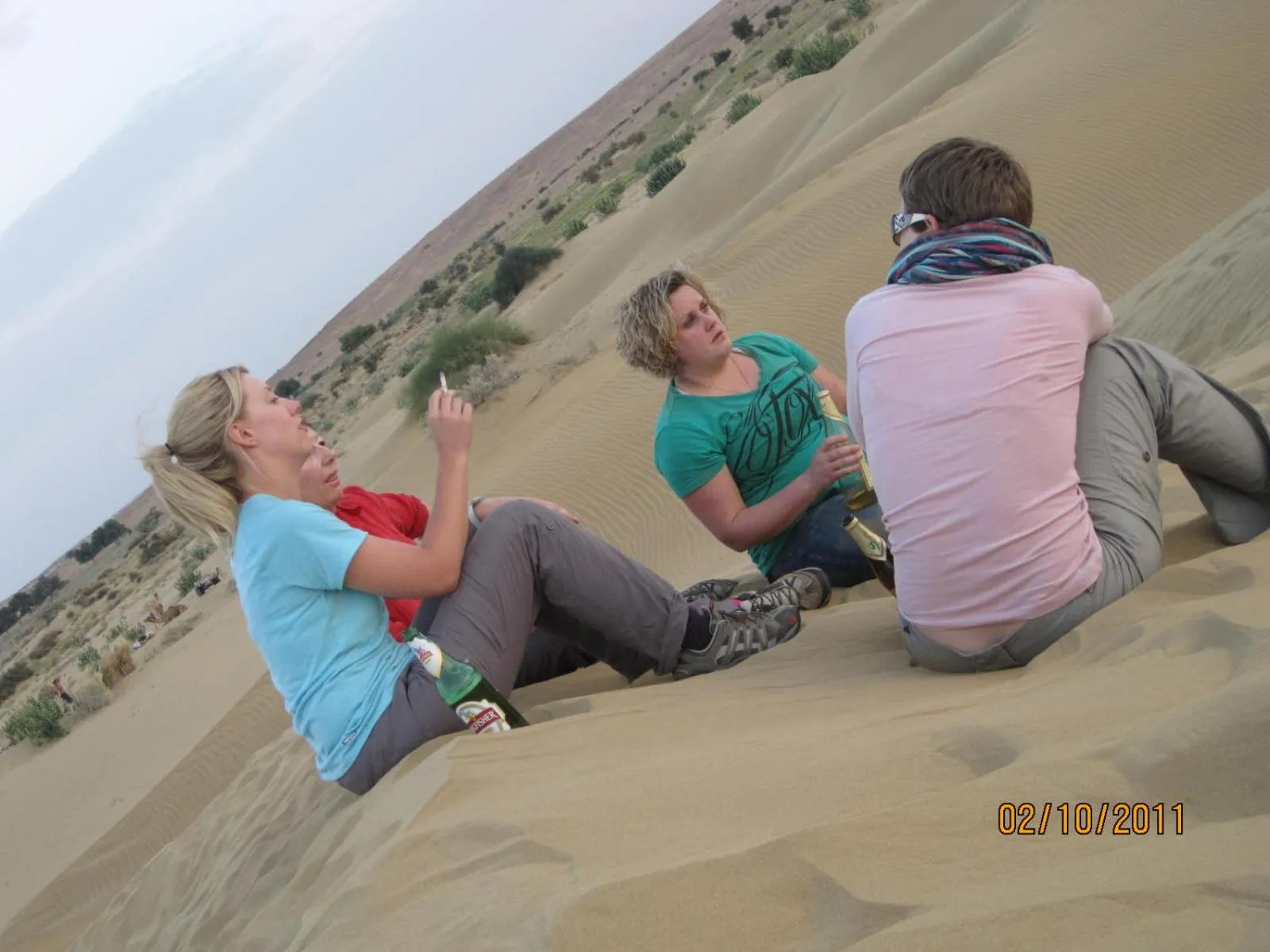 Evening entertainment in Hotel Deep Mahal