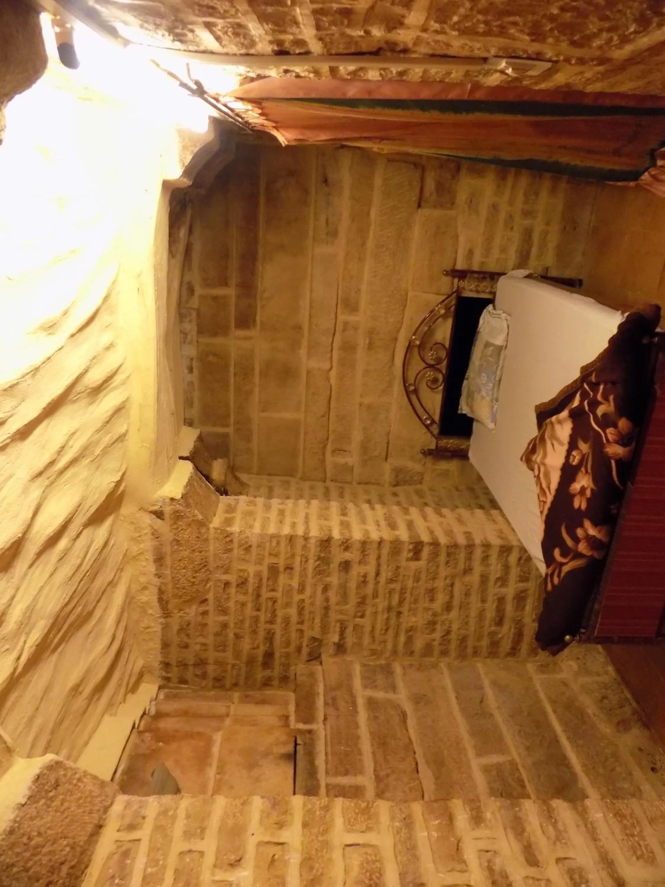 Bed in Hotel Deep Mahal