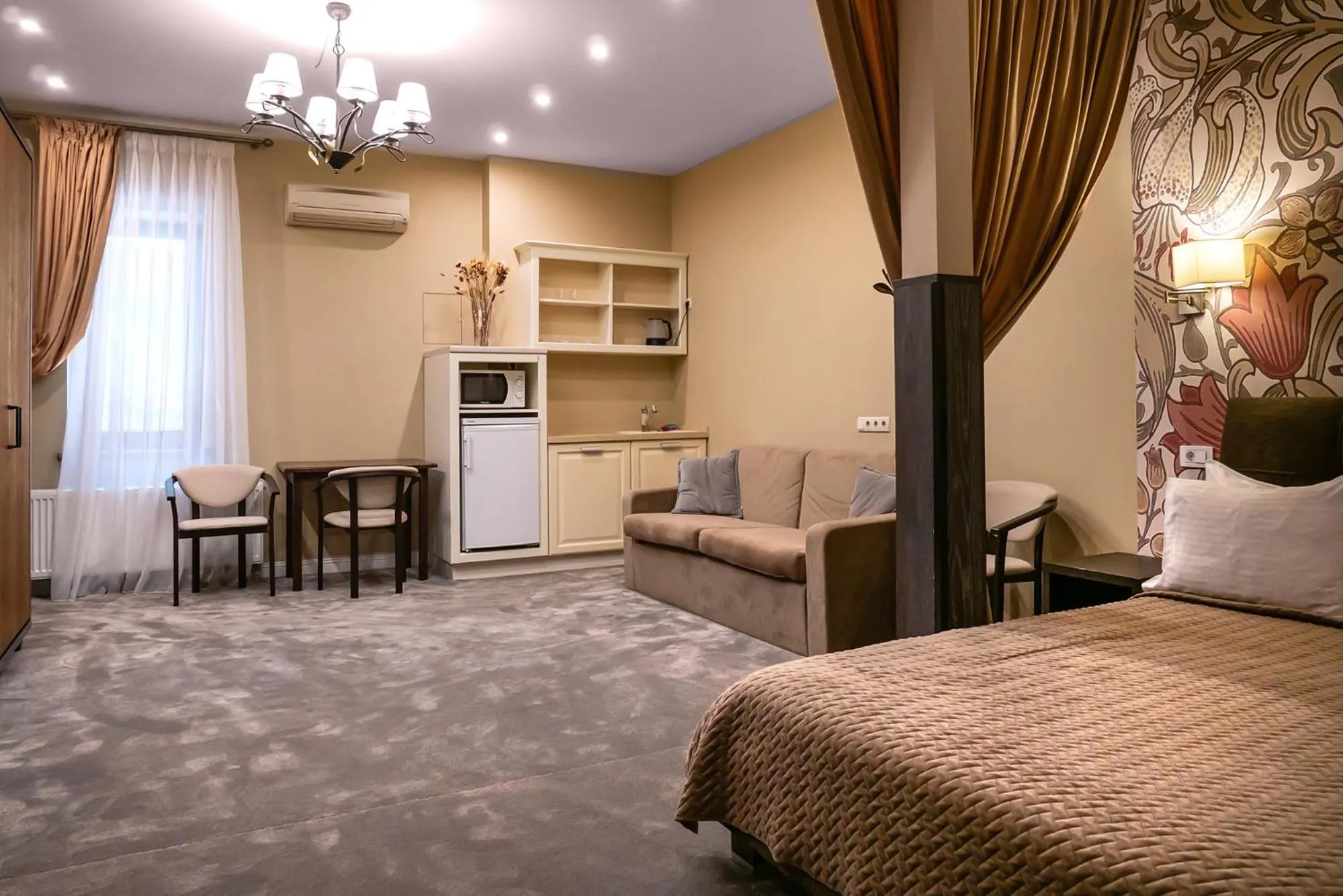 Seating area in Shato Luxe
