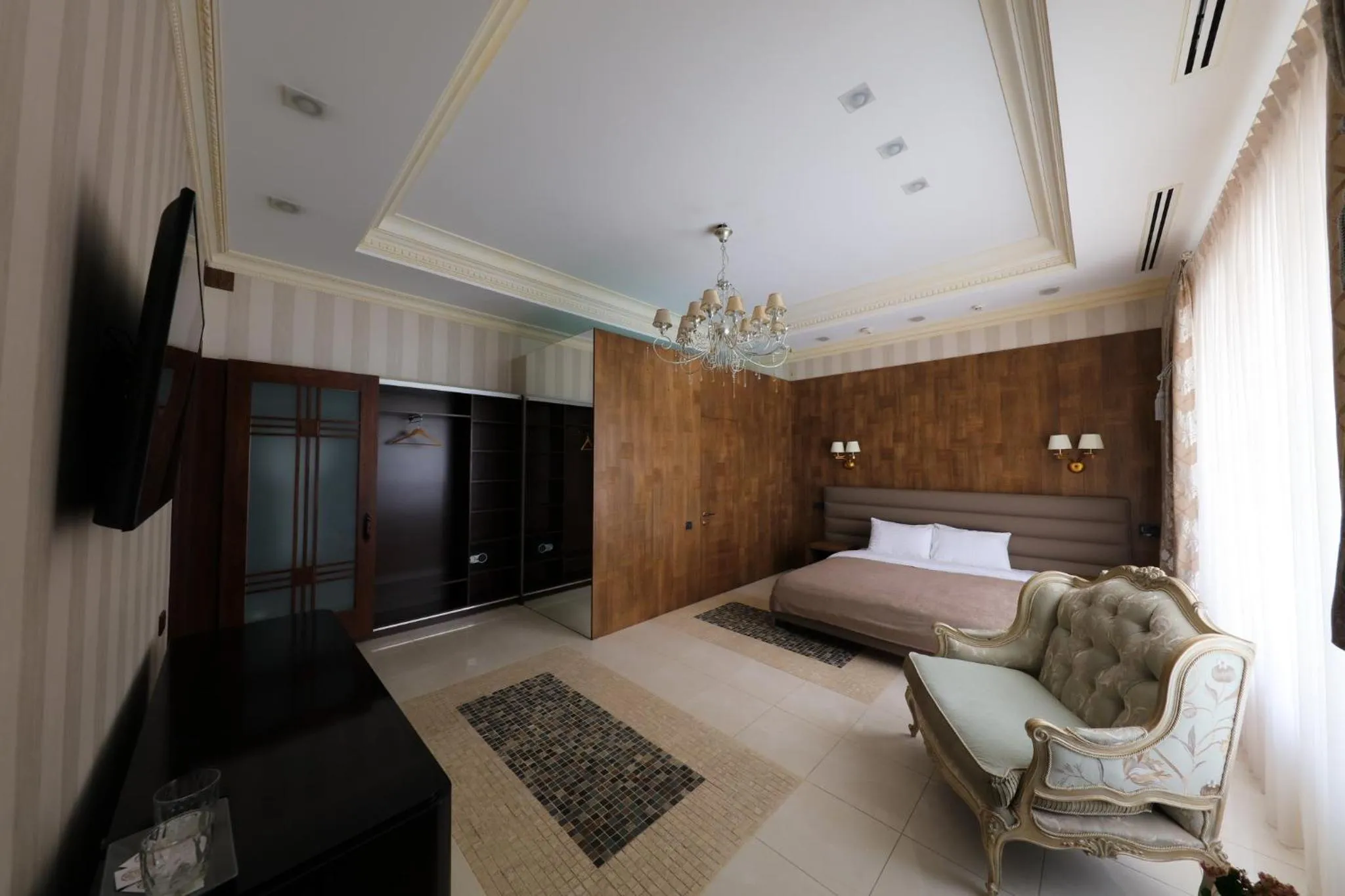 Bed in Shato Luxe