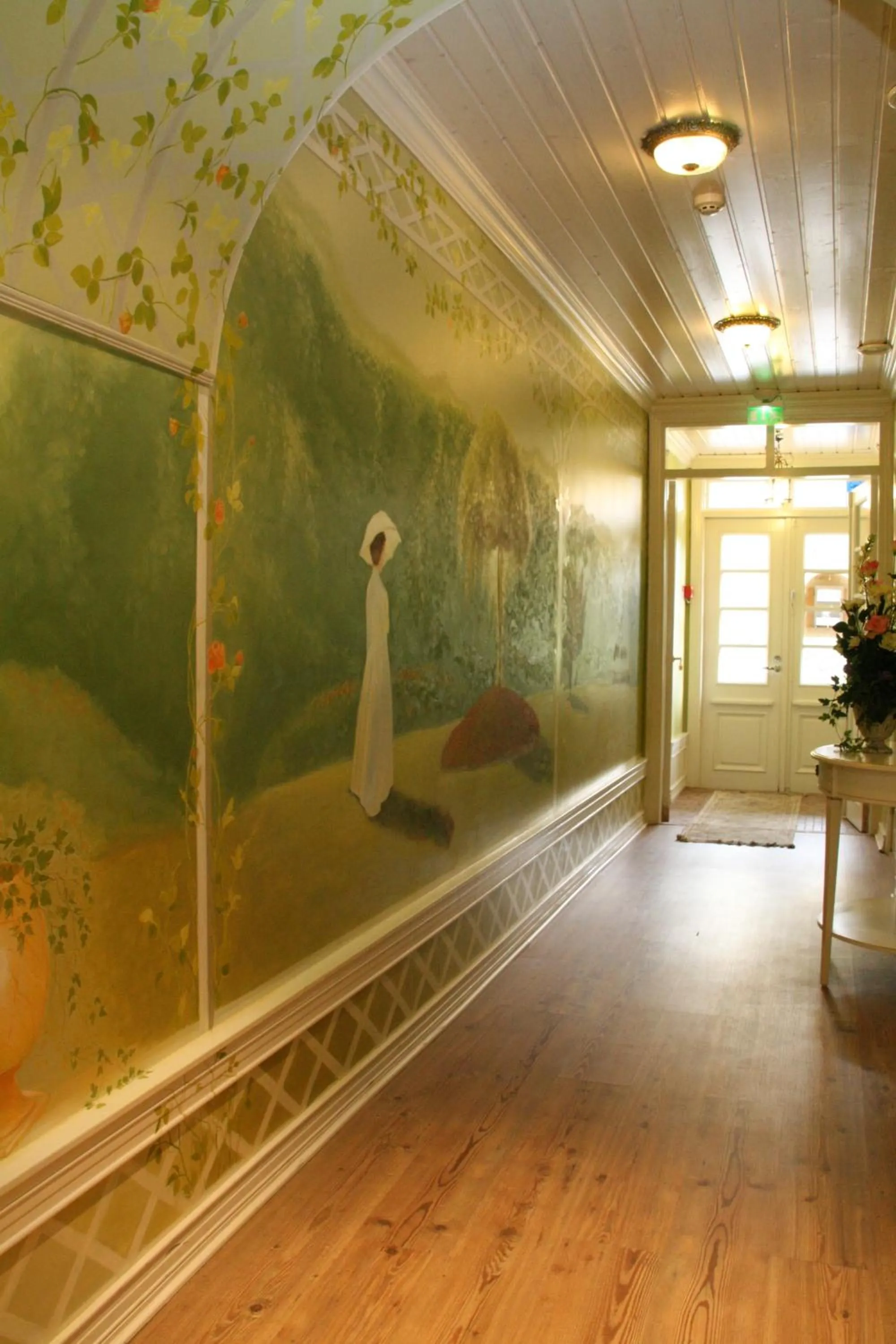 Lobby or reception in Vaihmalan Hovi