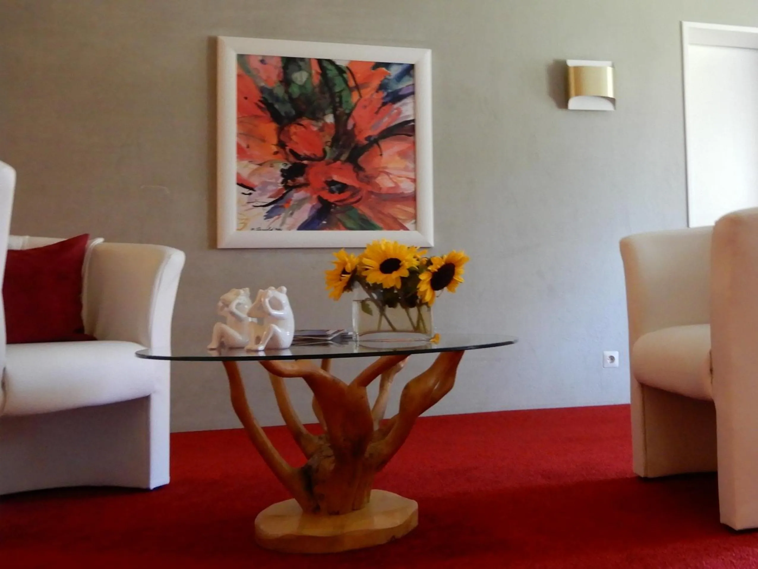 Seating area in Hotel Kurallee