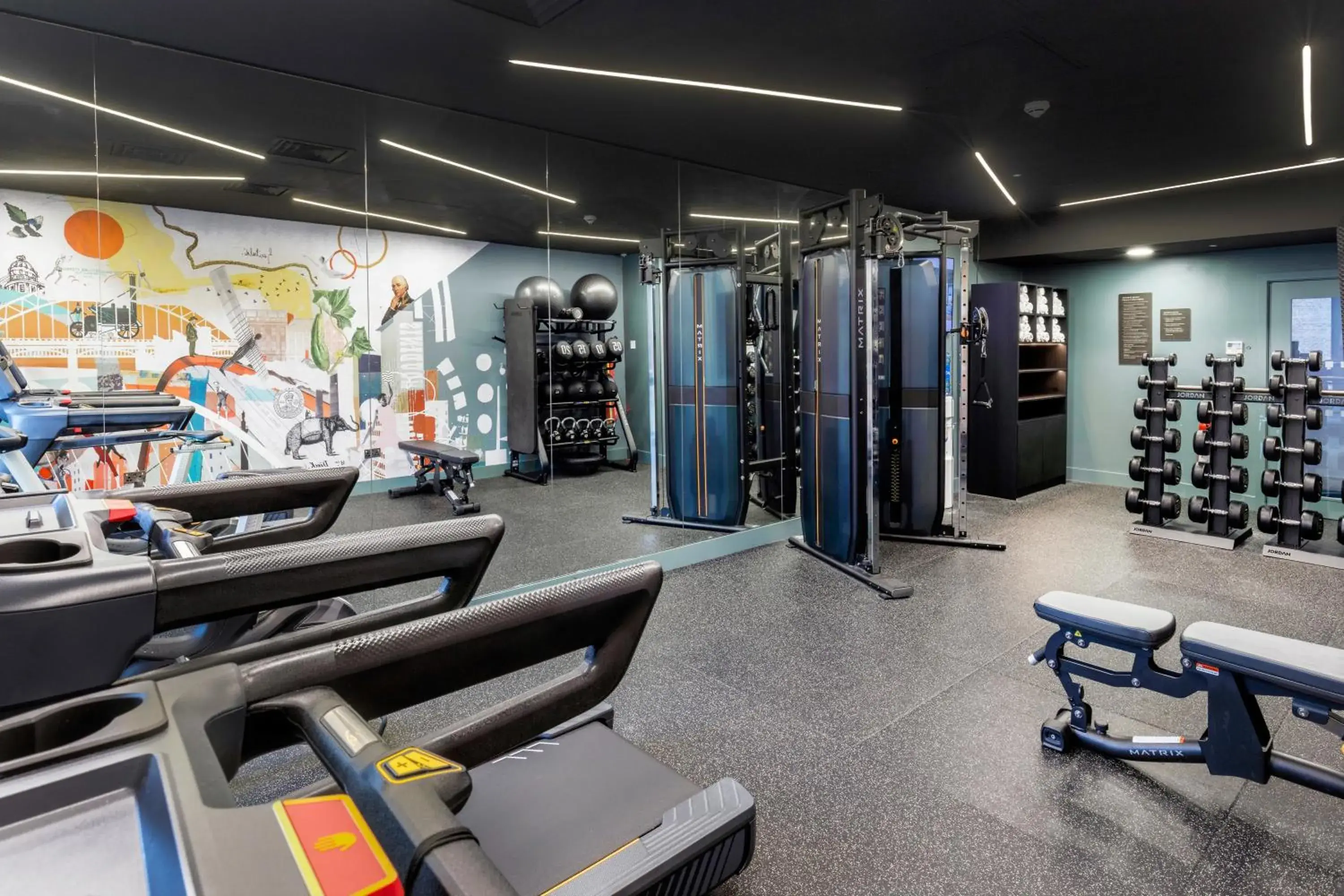 Fitness centre/facilities in Hotel Indigo Newcastle by IHG Fitness centre/facilities in Hotel Indigo Newcastle by IHG