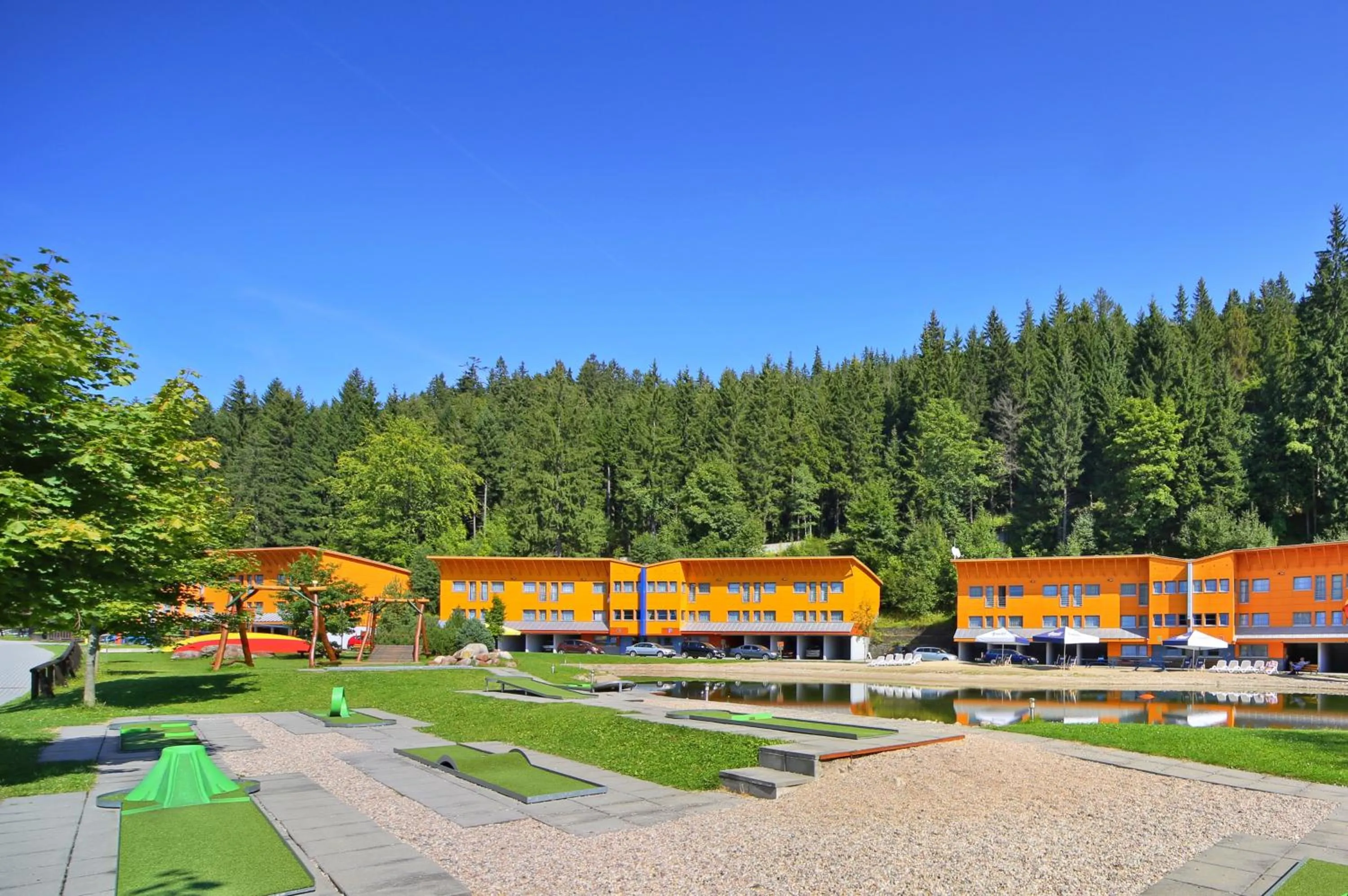 Property building in Aqua Park Špindlerův Mlýn