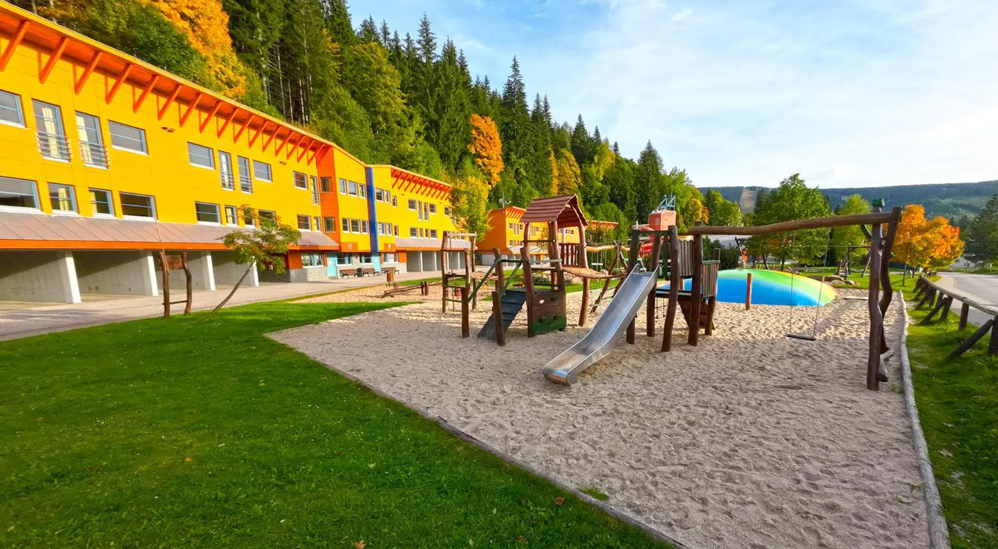 Property building in Aqua Park Špindlerův Mlýn