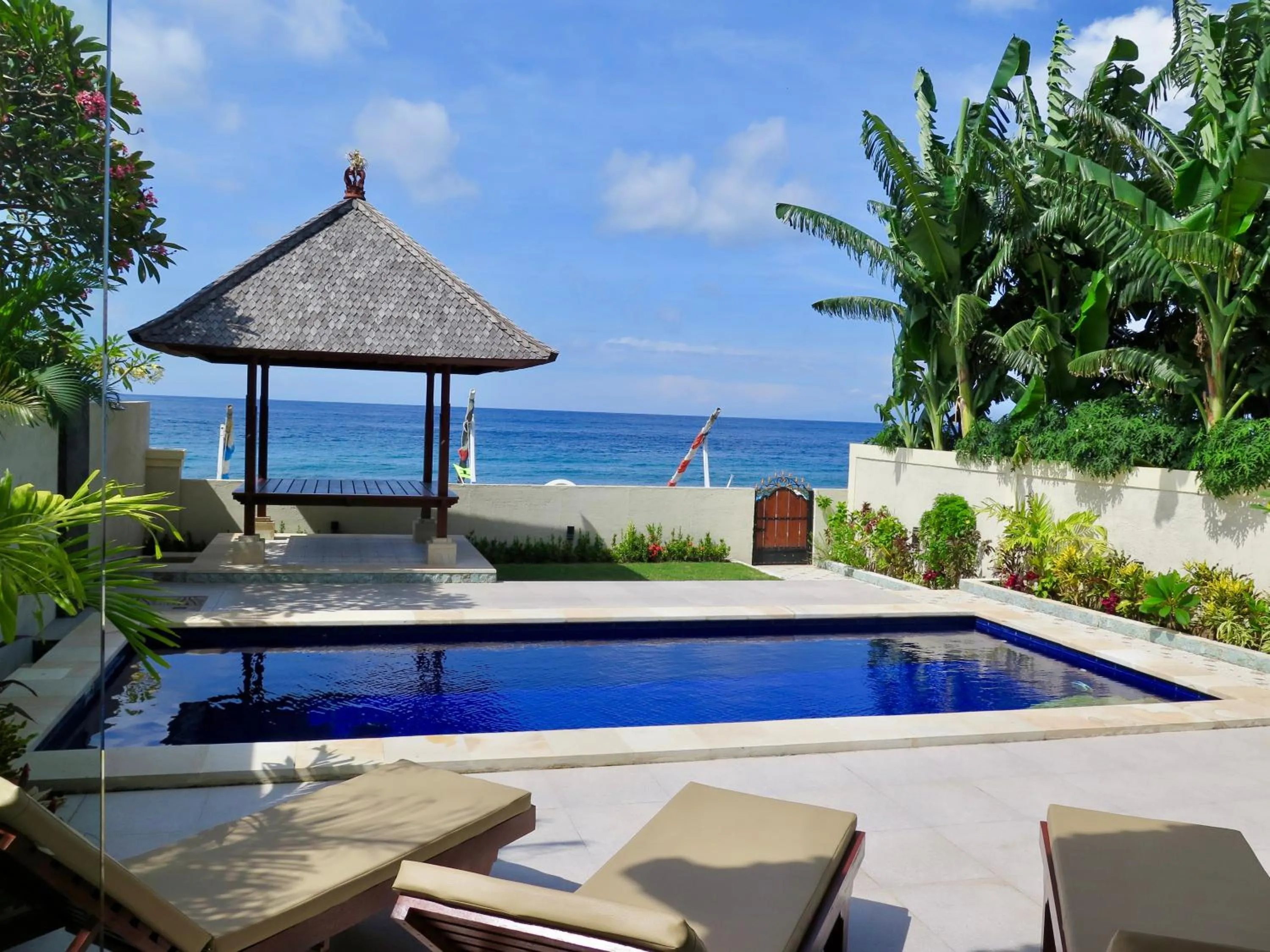 Pool view in Villa Ida Villas