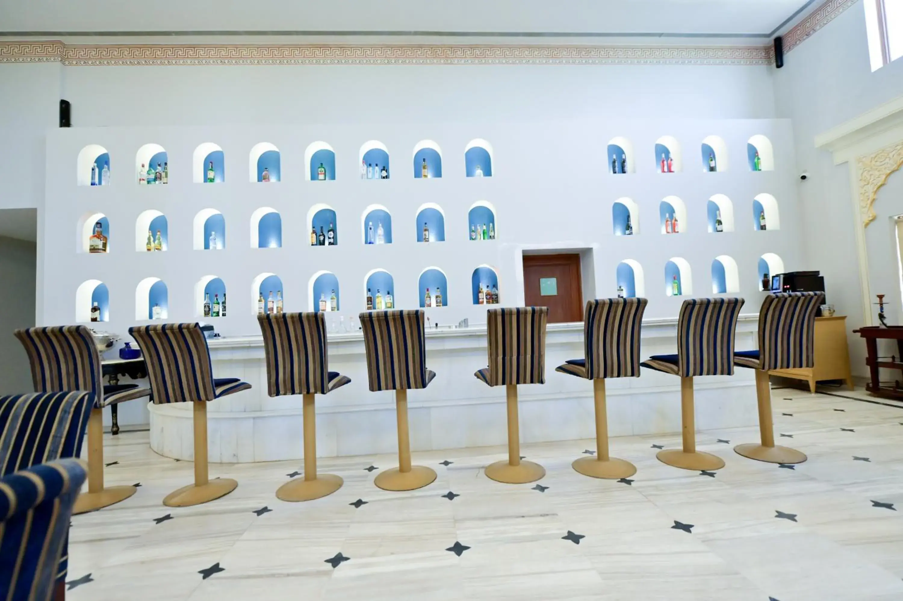 Lounge or bar in Fort Rajwada,Jaisalmer Lounge or bar in Fort Rajwada,Jaisalmer