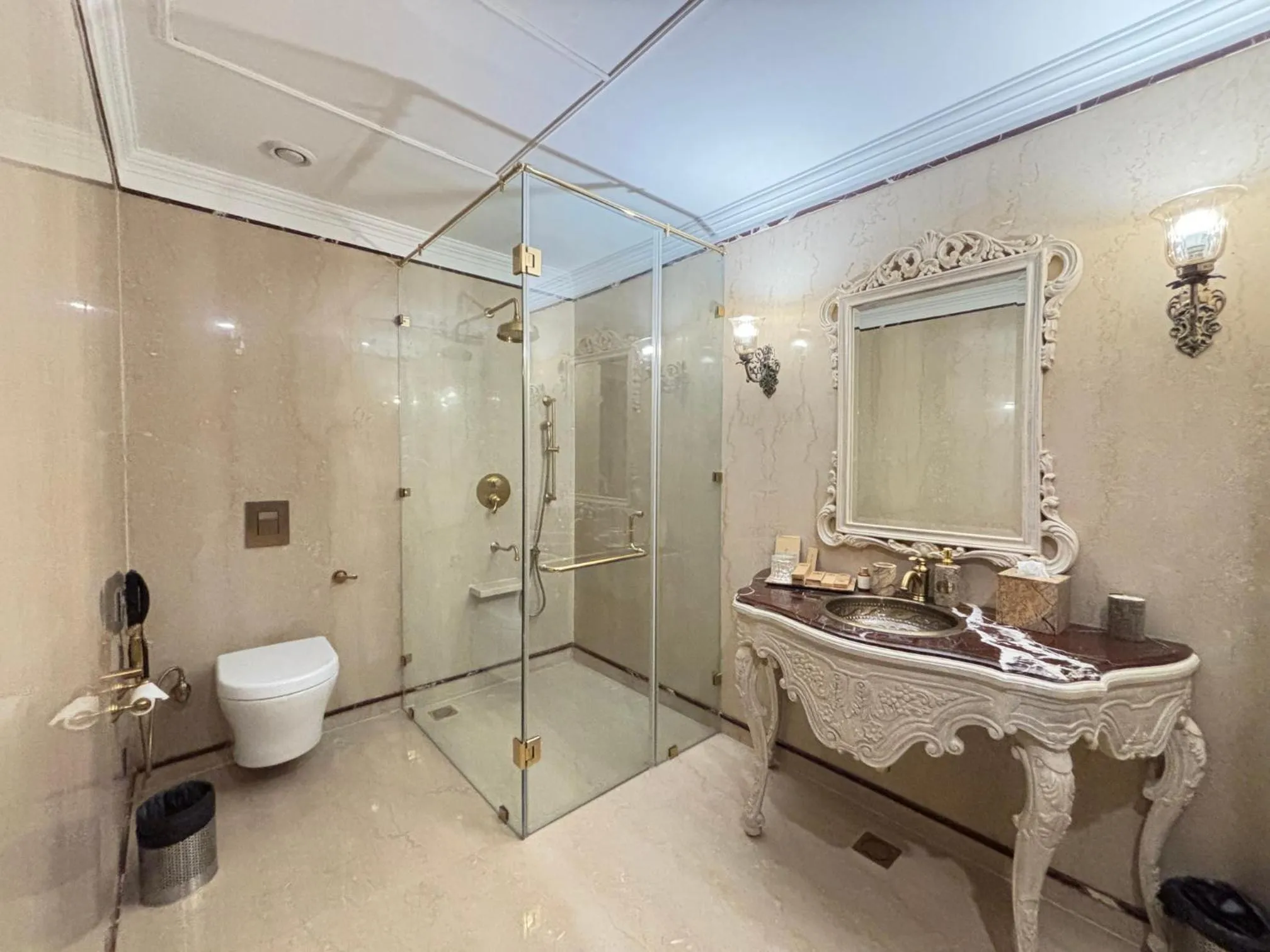 Bathroom in Fort Rajwada,Jaisalmer