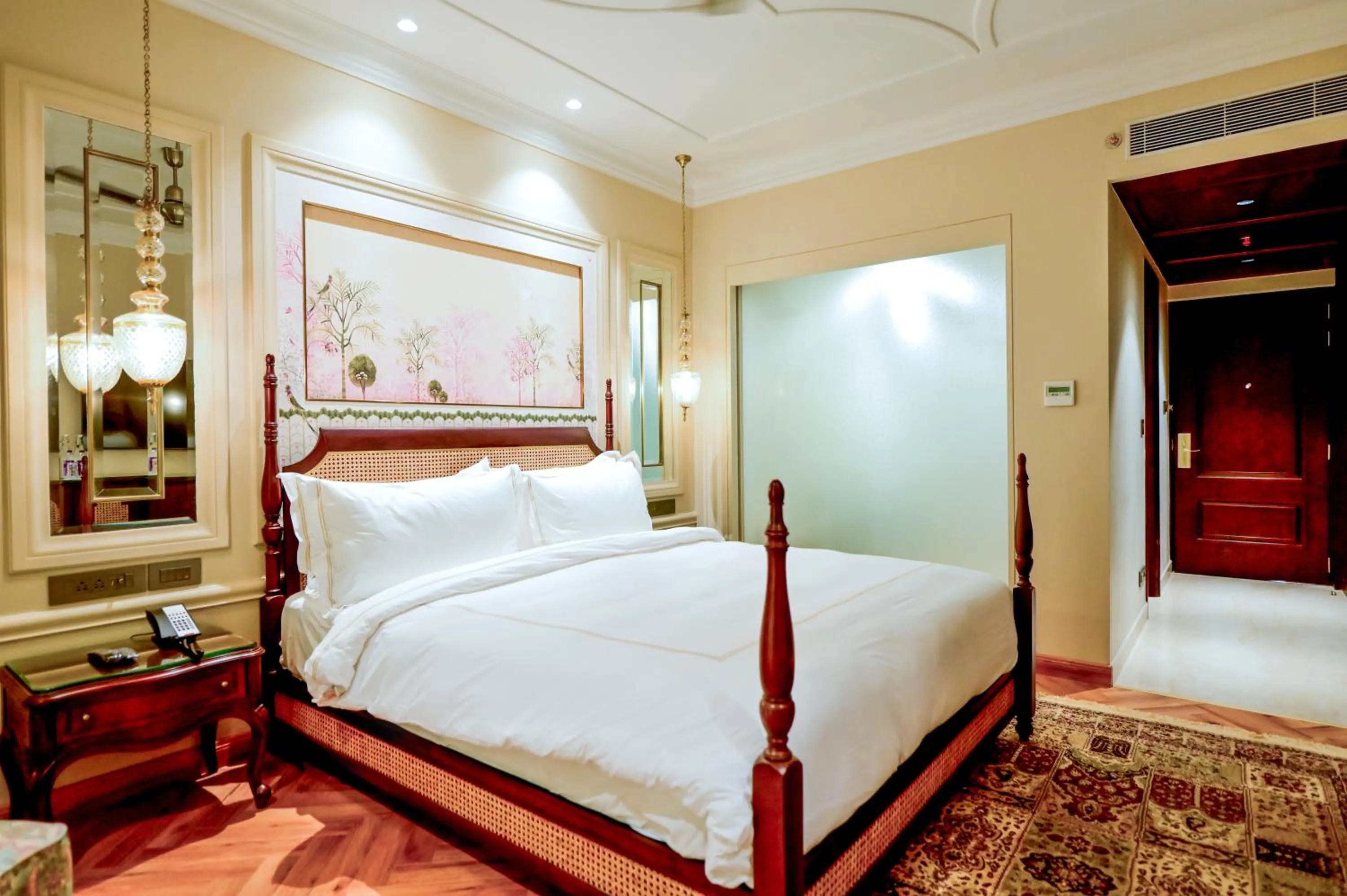Bedroom, Bed in Fort Rajwada,Jaisalmer