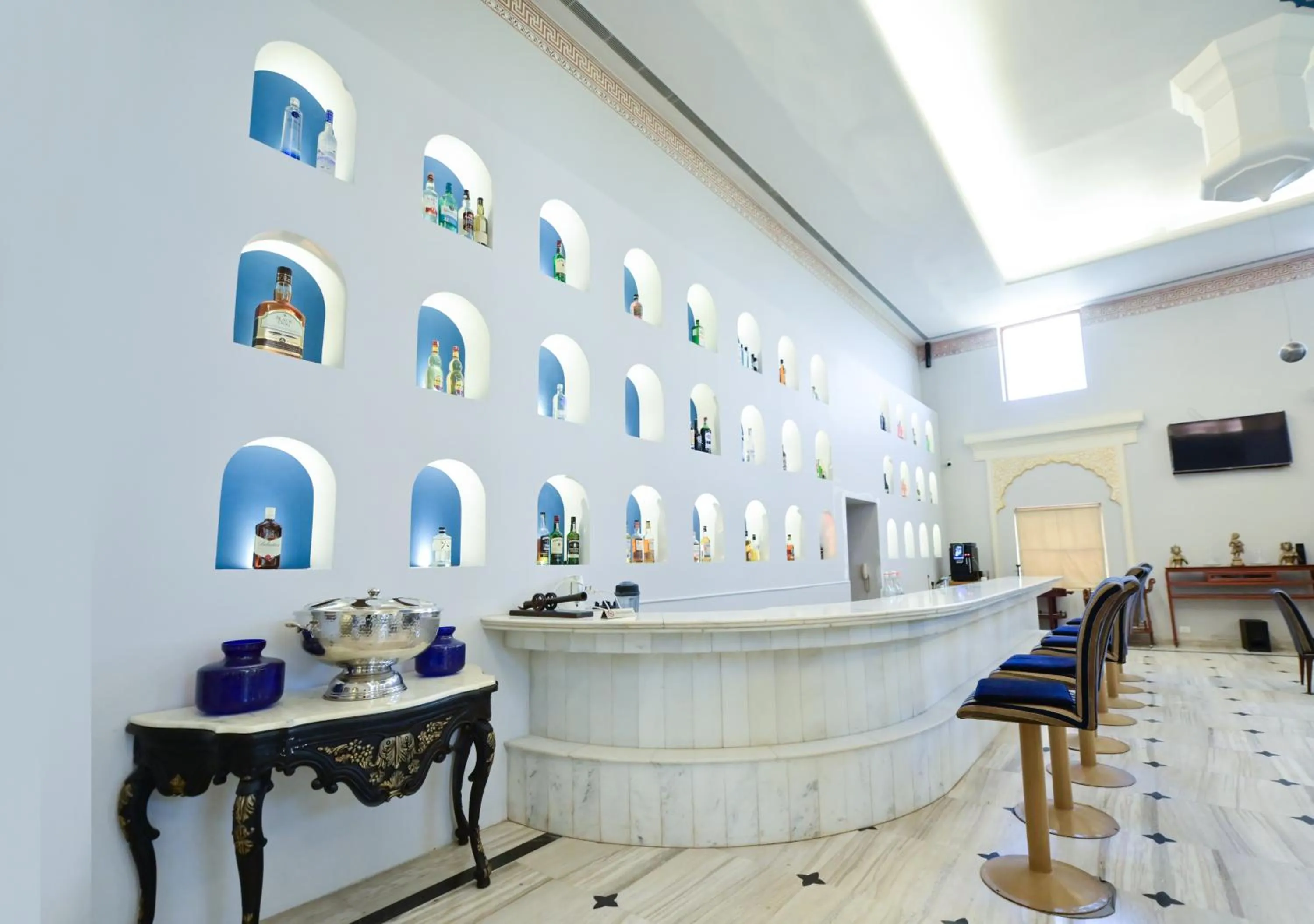 Lounge or bar in Fort Rajwada,Jaisalmer