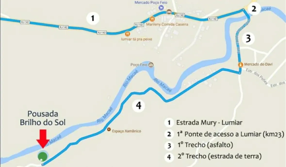 Location in Brilho do Sol - Lumiar