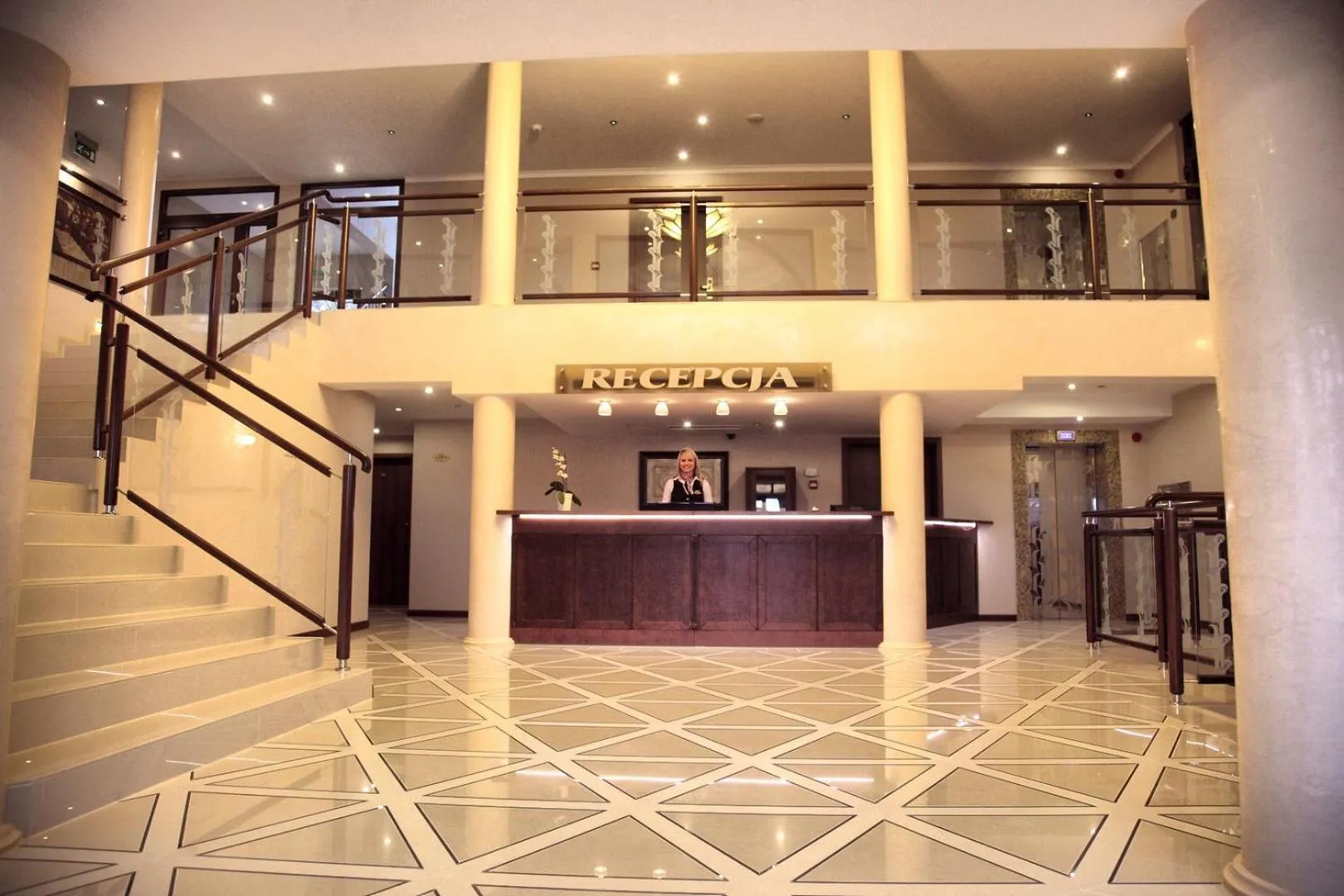 Lobby or reception in Hotel Pod Kluką