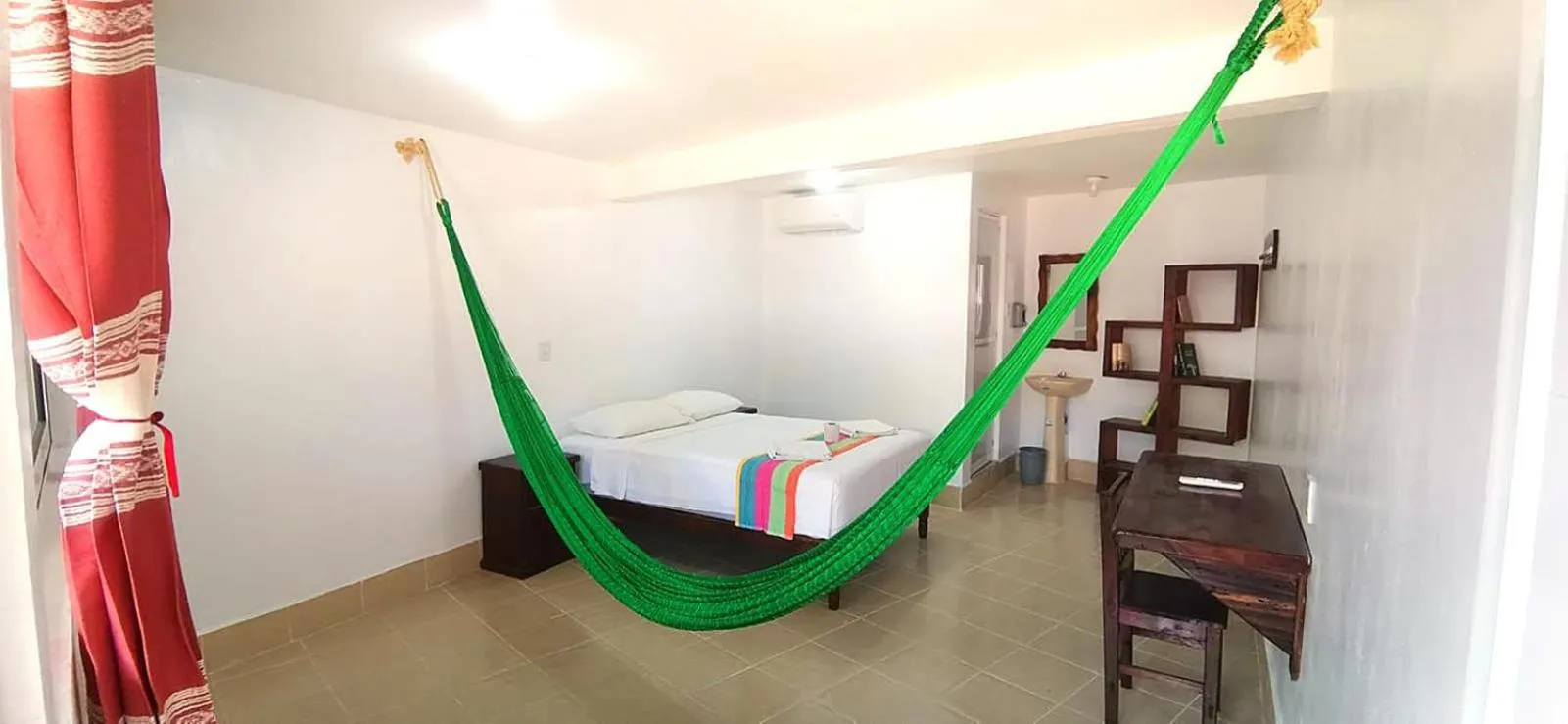 Bed in Hotel Casa del Mar Mazunte