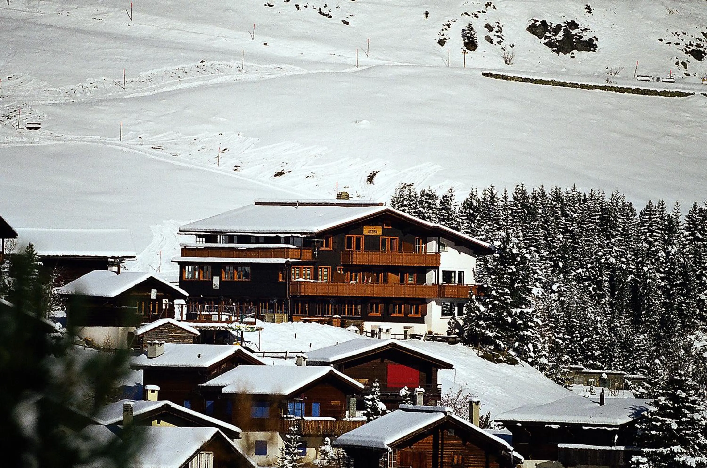 Facade/entrance in Hotel Gspan