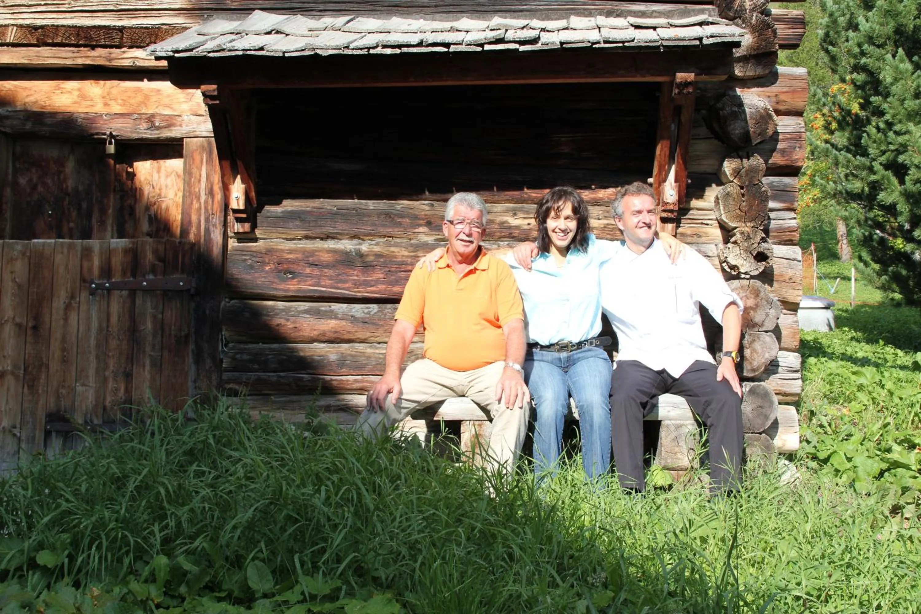 Family in Hotel Gspan