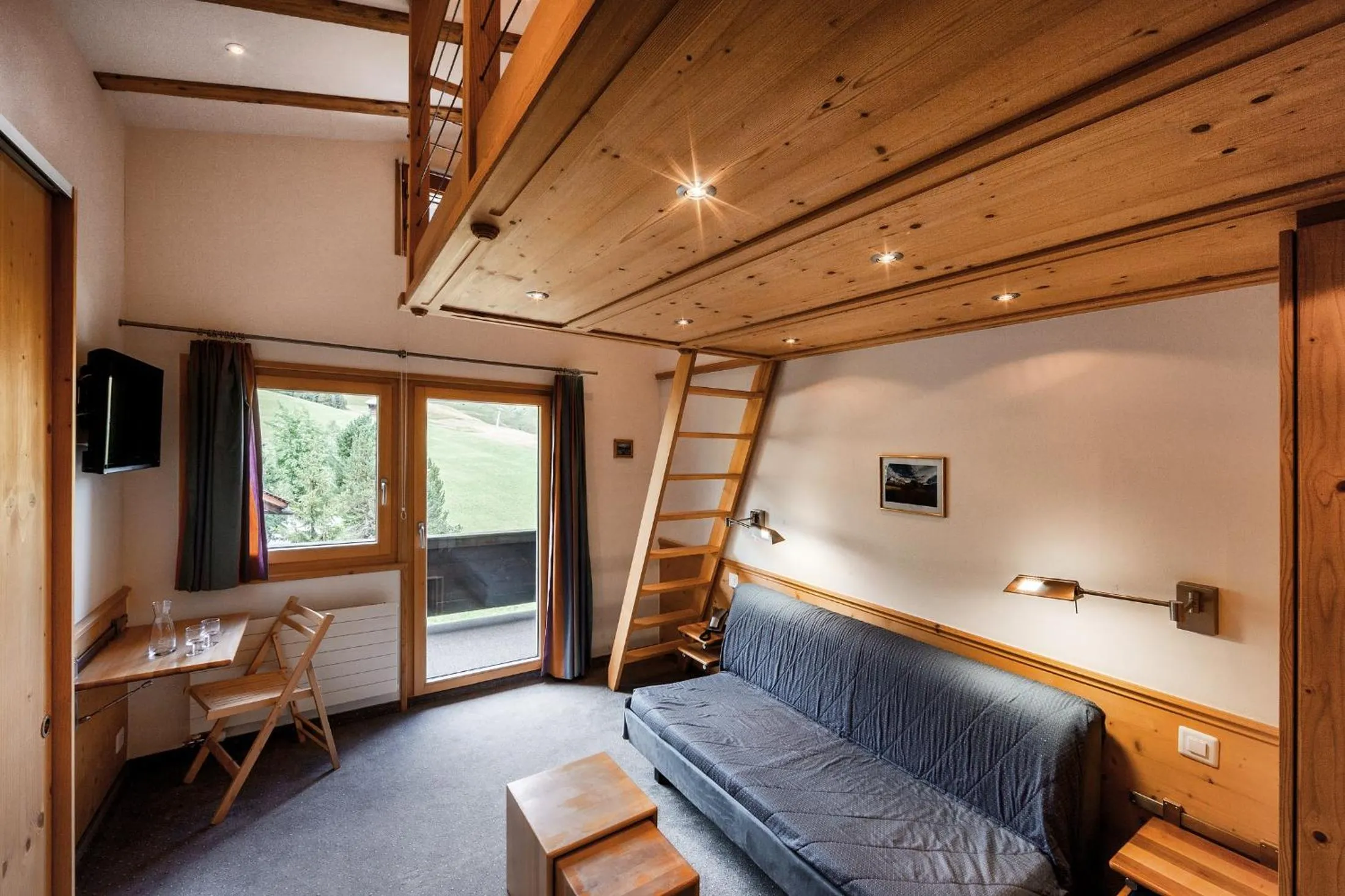 Seating area in Hotel Gspan