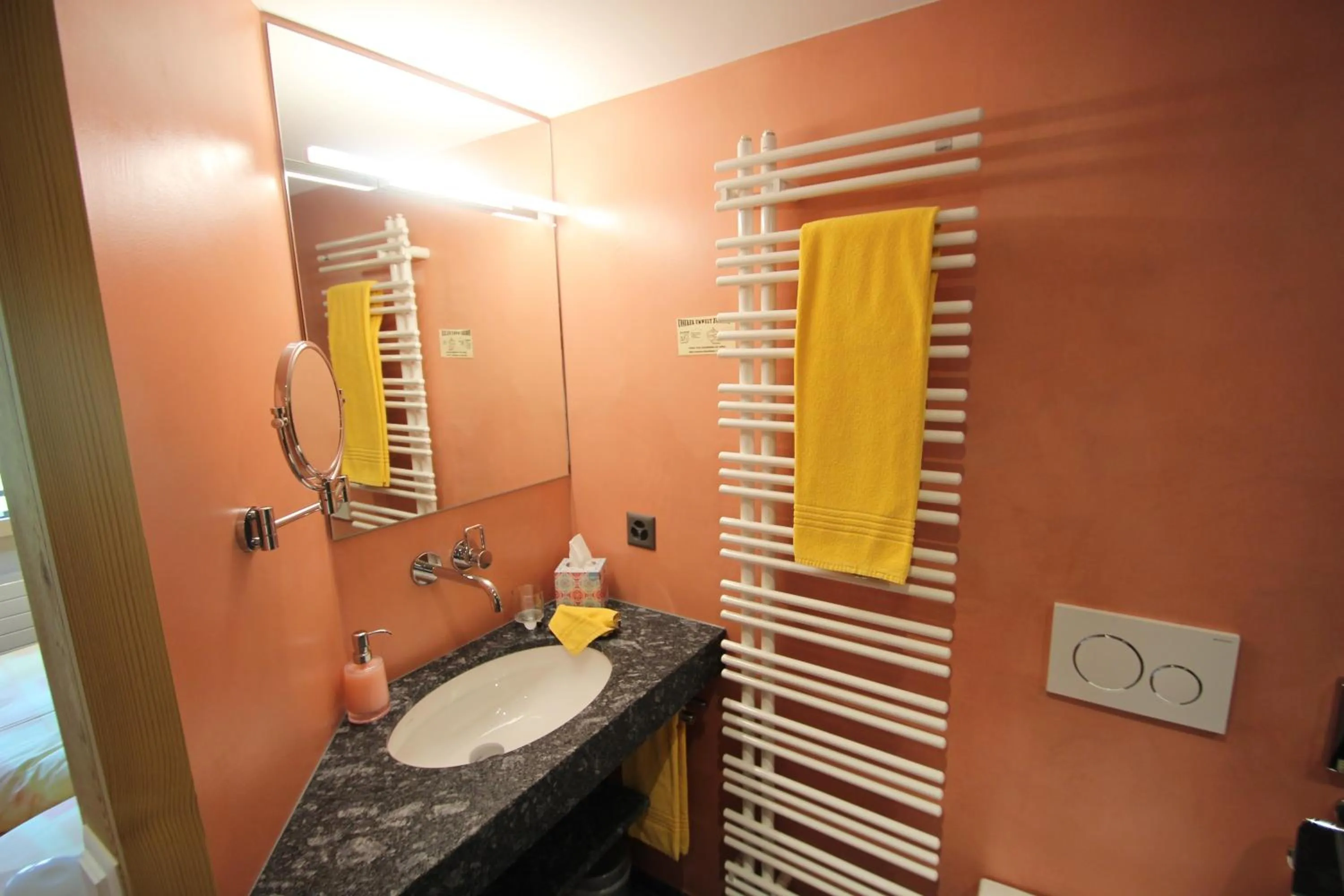 Bathroom in Hotel Gspan