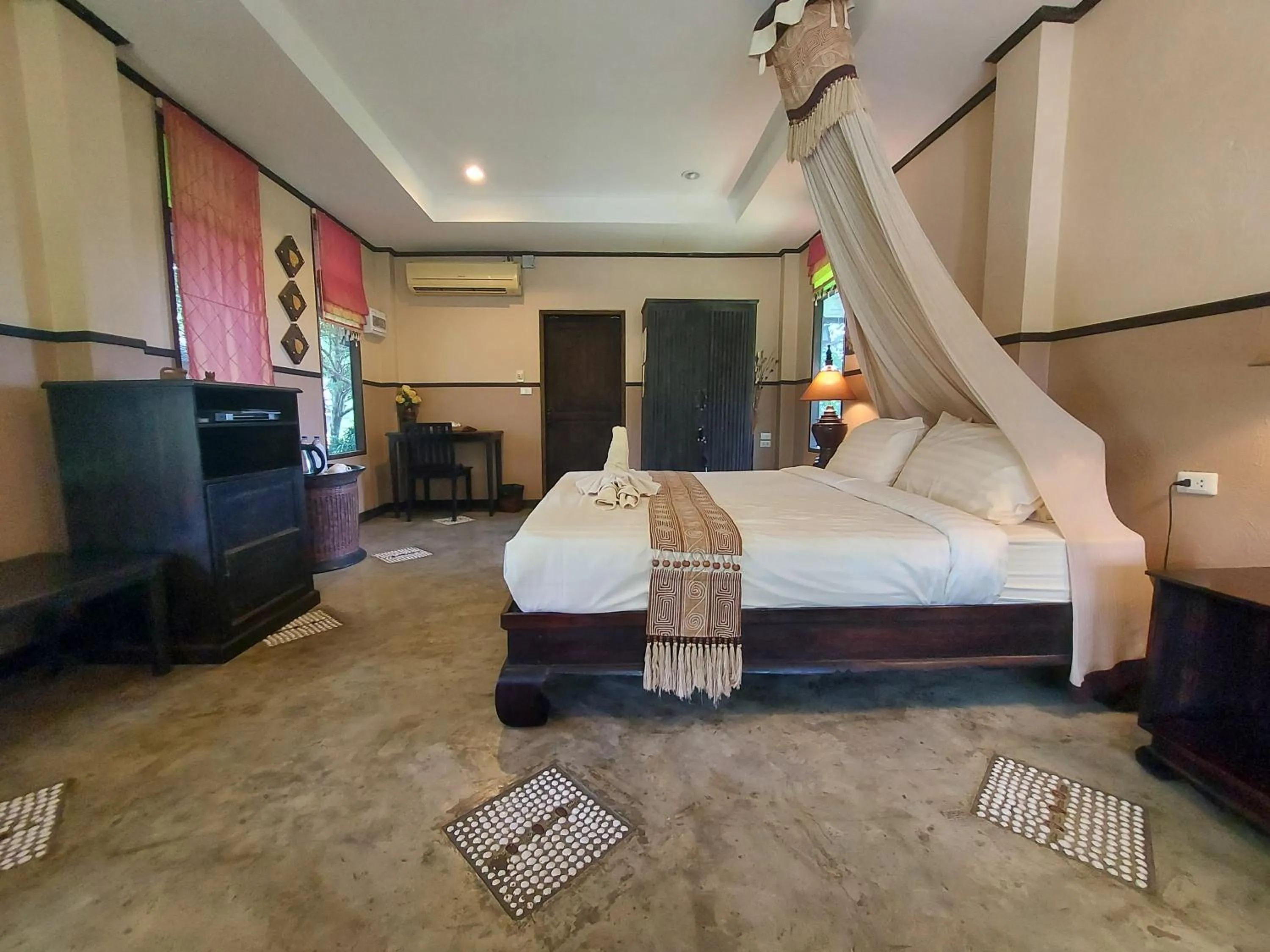 Bedroom, Bed in Baan Chai Thung Resort