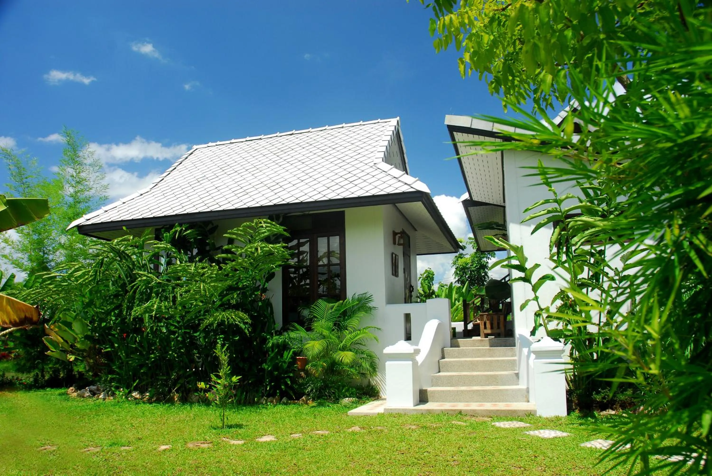 Facade/entrance in Baan Chai Thung Resort