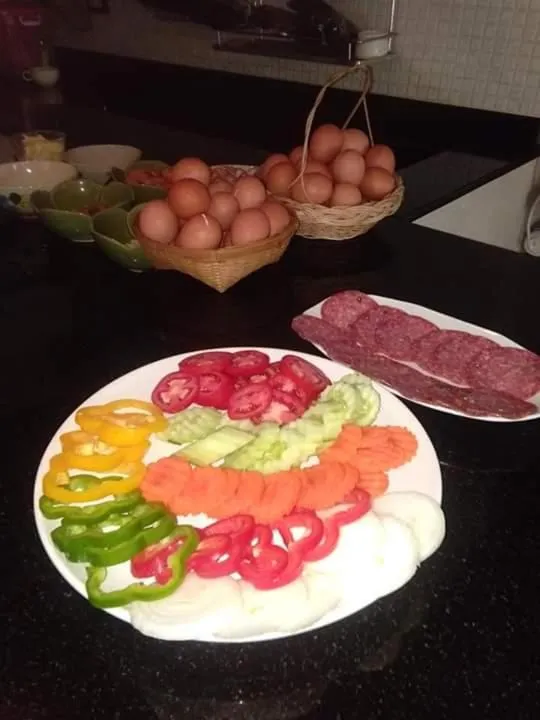 Breakfast in Baan Chai Thung Resort