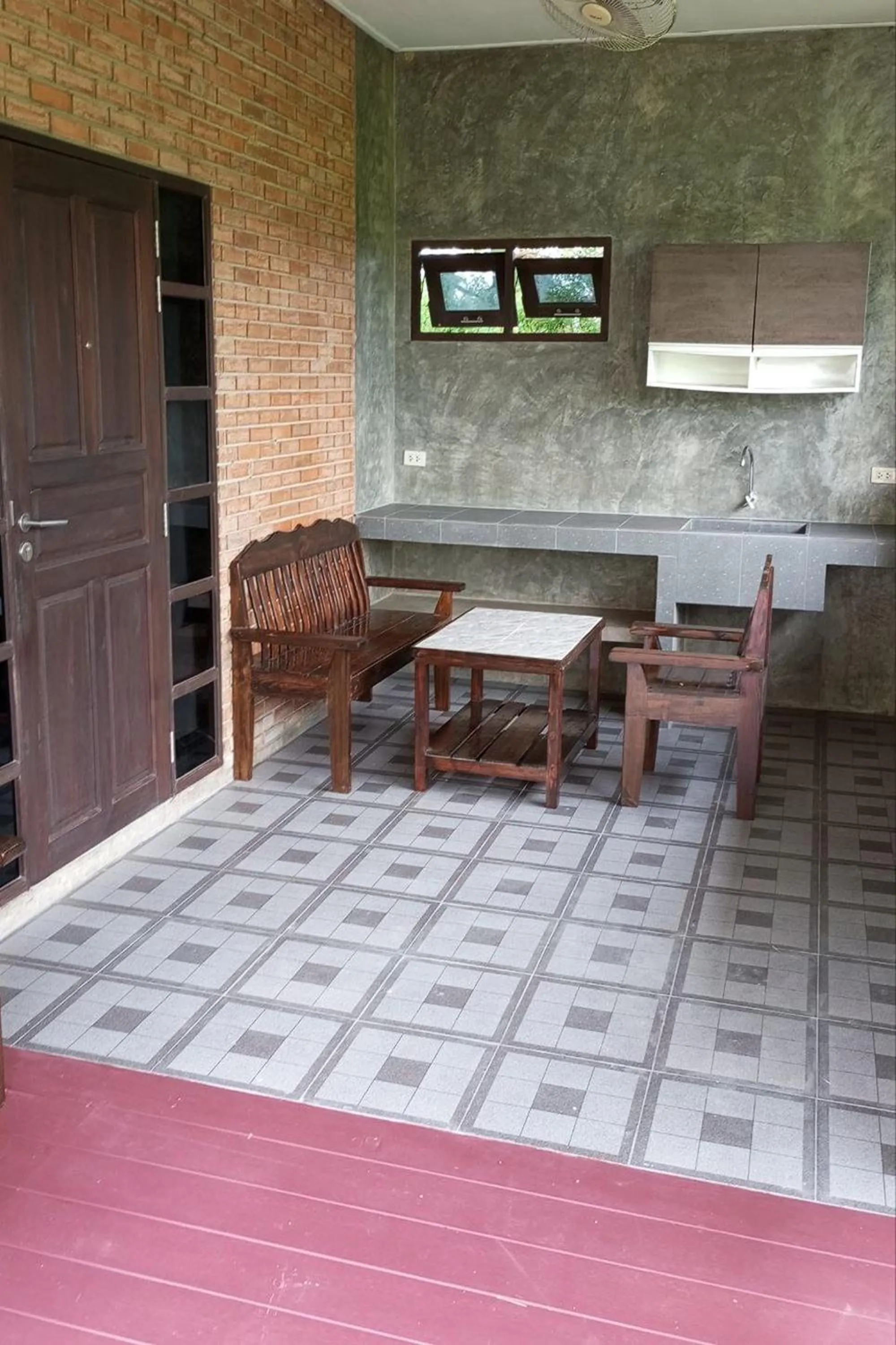 Seating area in Baan Chai Thung Resort
