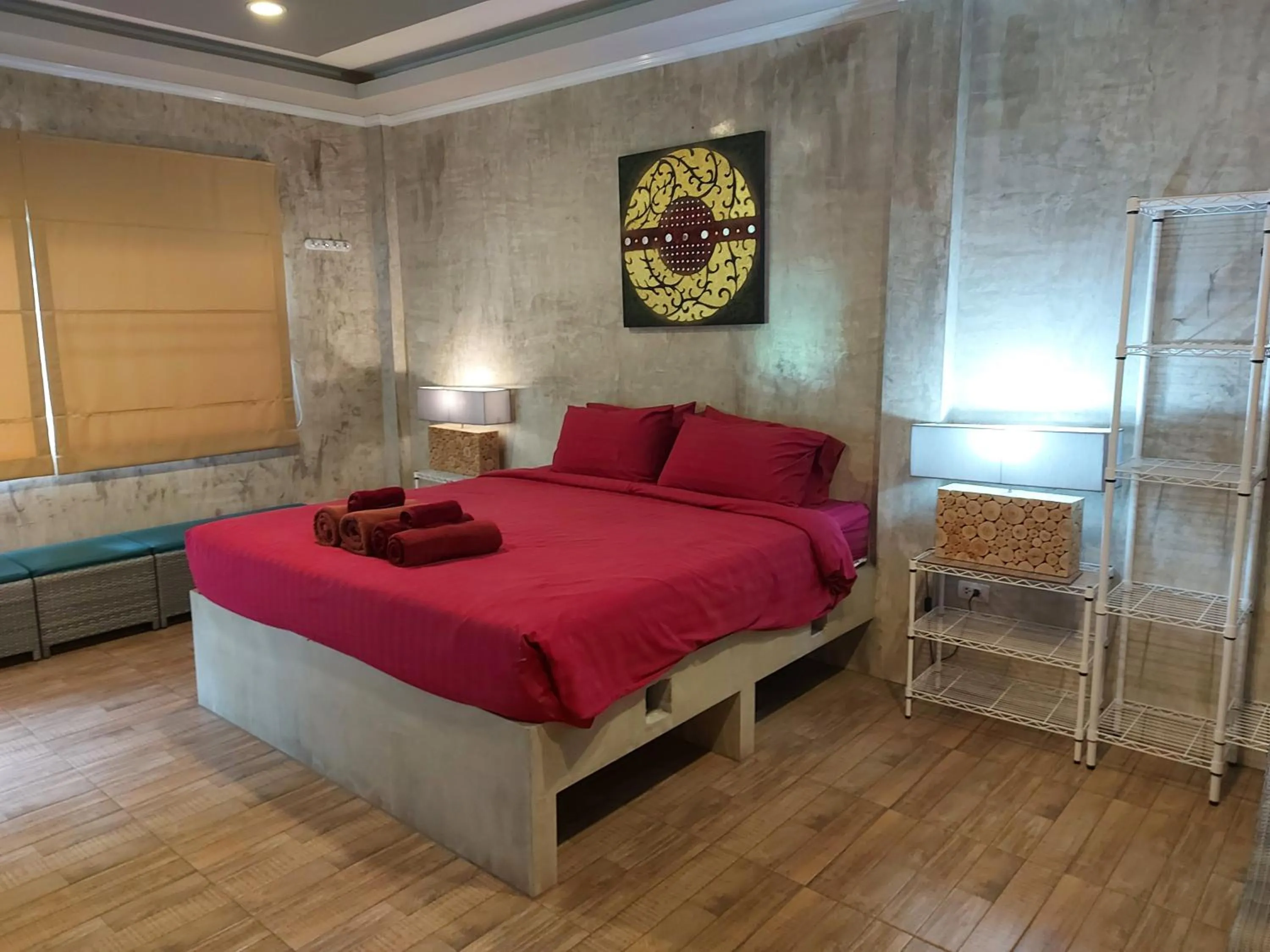 Bed in Baan Chai Thung Resort