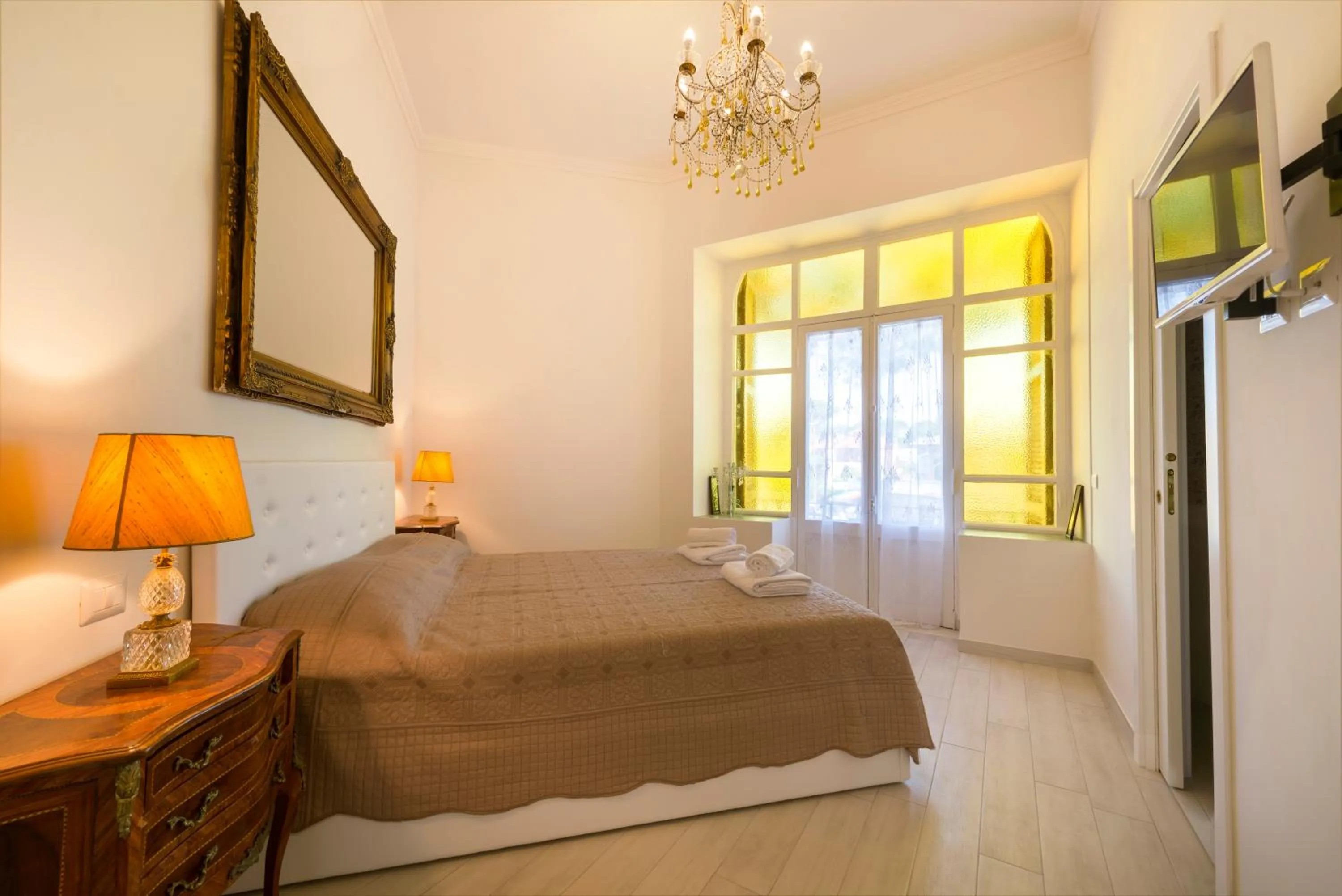 Bed in Villino Emanuele