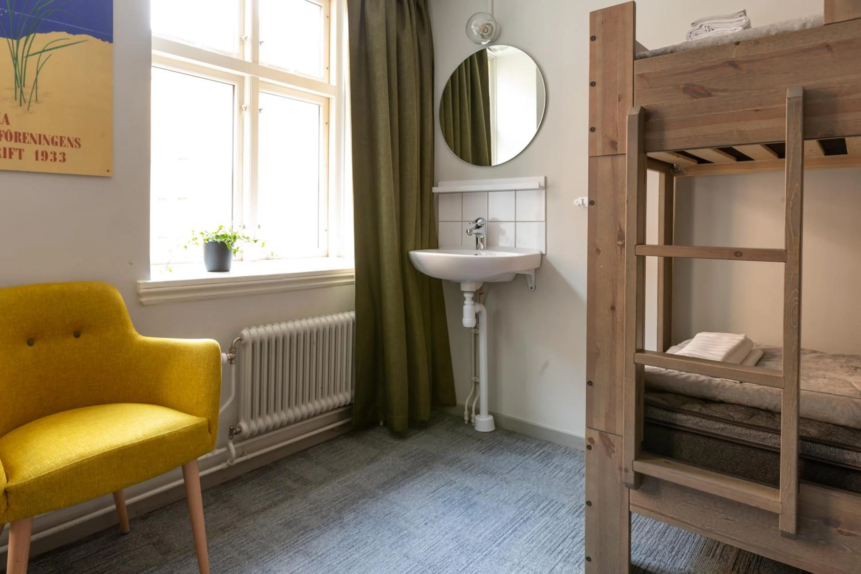 Decorative detail in STF Hostel Stigbergsliden