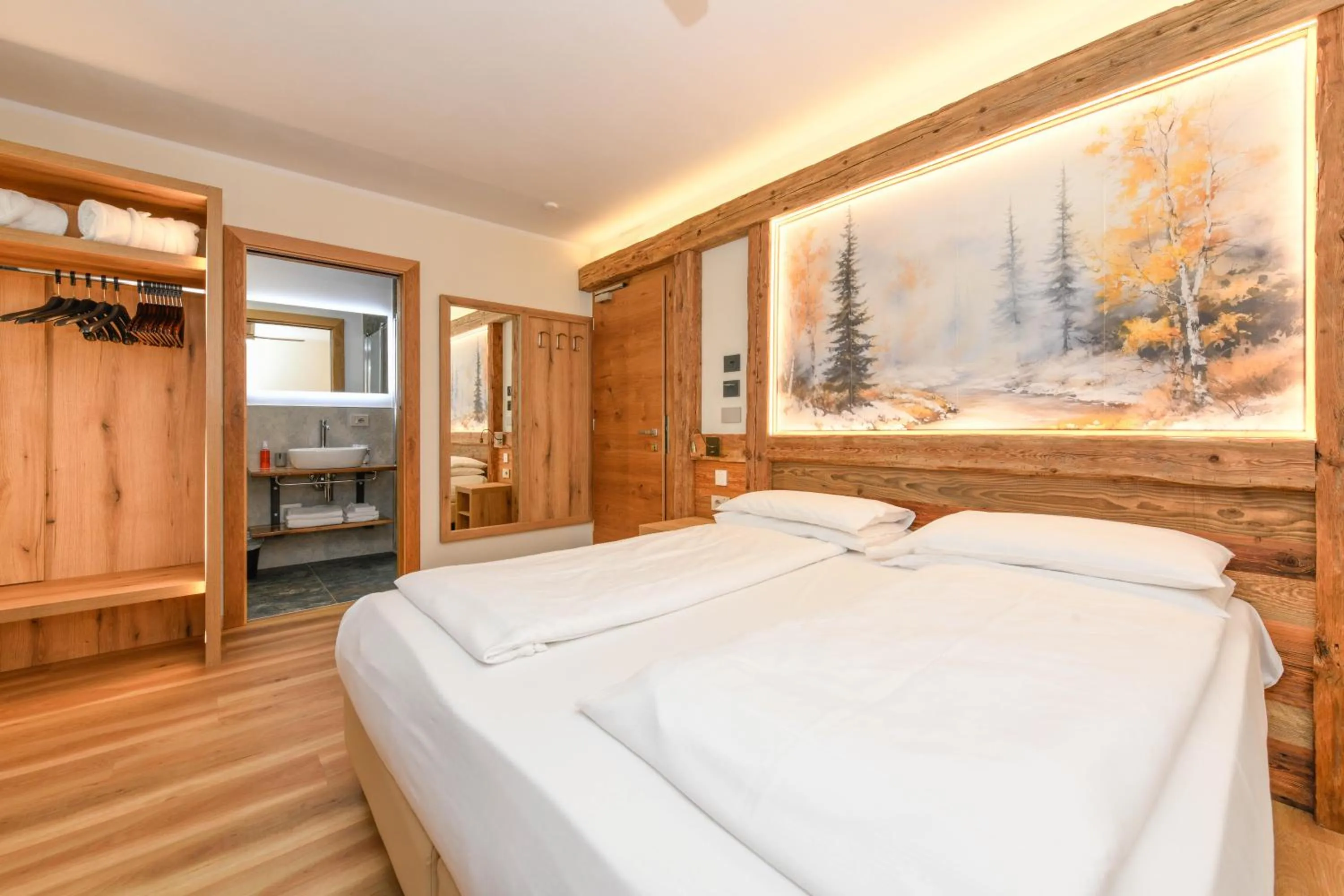 Bedroom, Bed in Hotel Denny