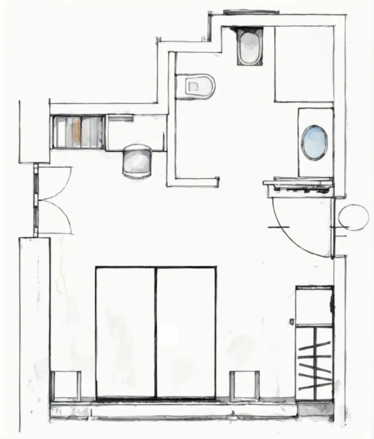 Bedroom in Hotel Denny