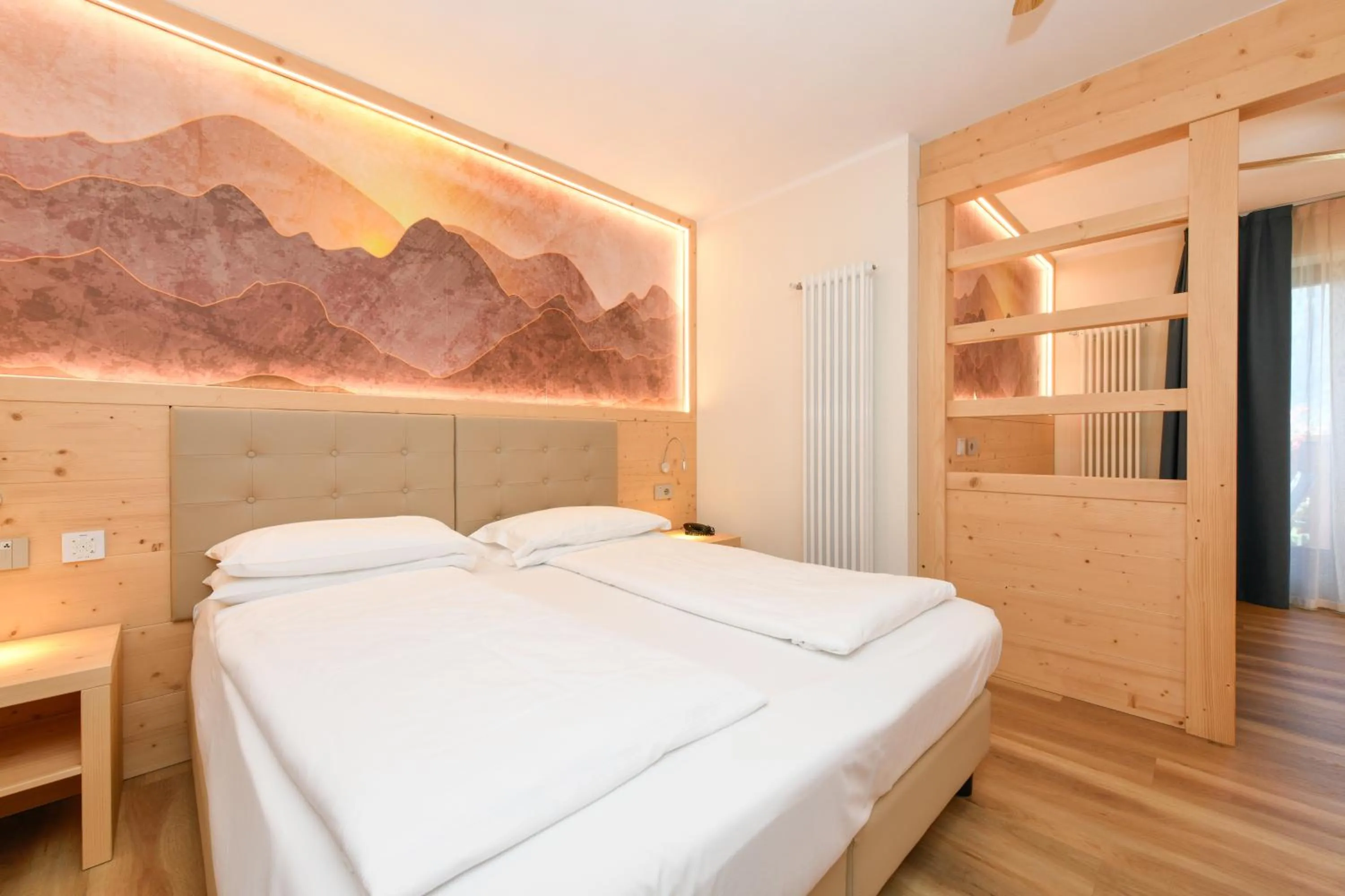 Bedroom, Bed in Hotel Denny