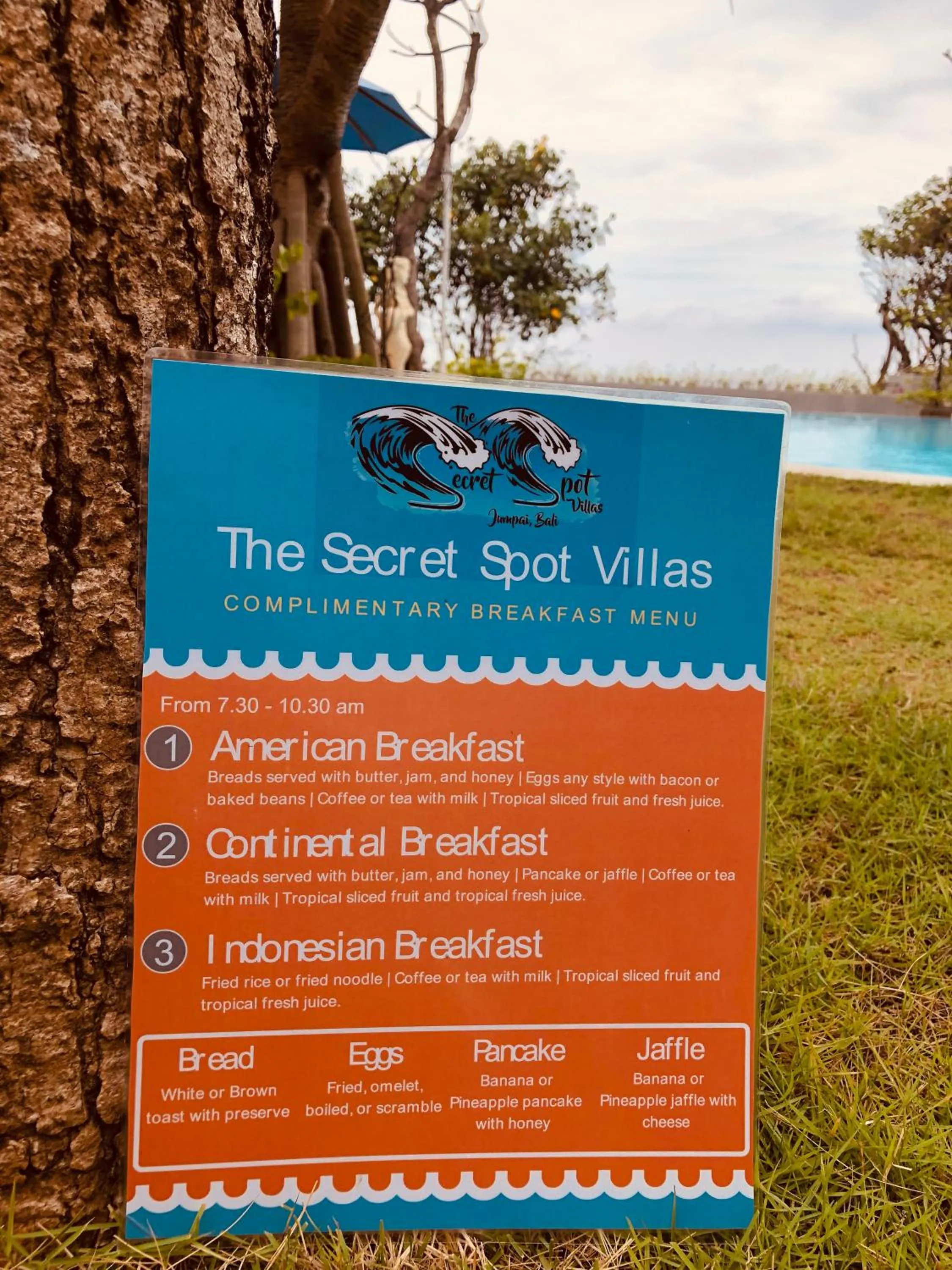 Breakfast in The Secret Spot Villas